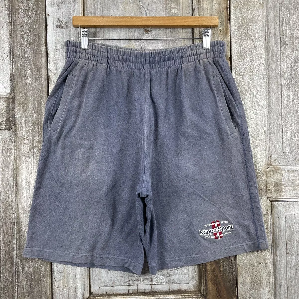 Kappa Shorts Kappa × Vintage Vintage Kappa Sports University Of Texas Shorts Gray