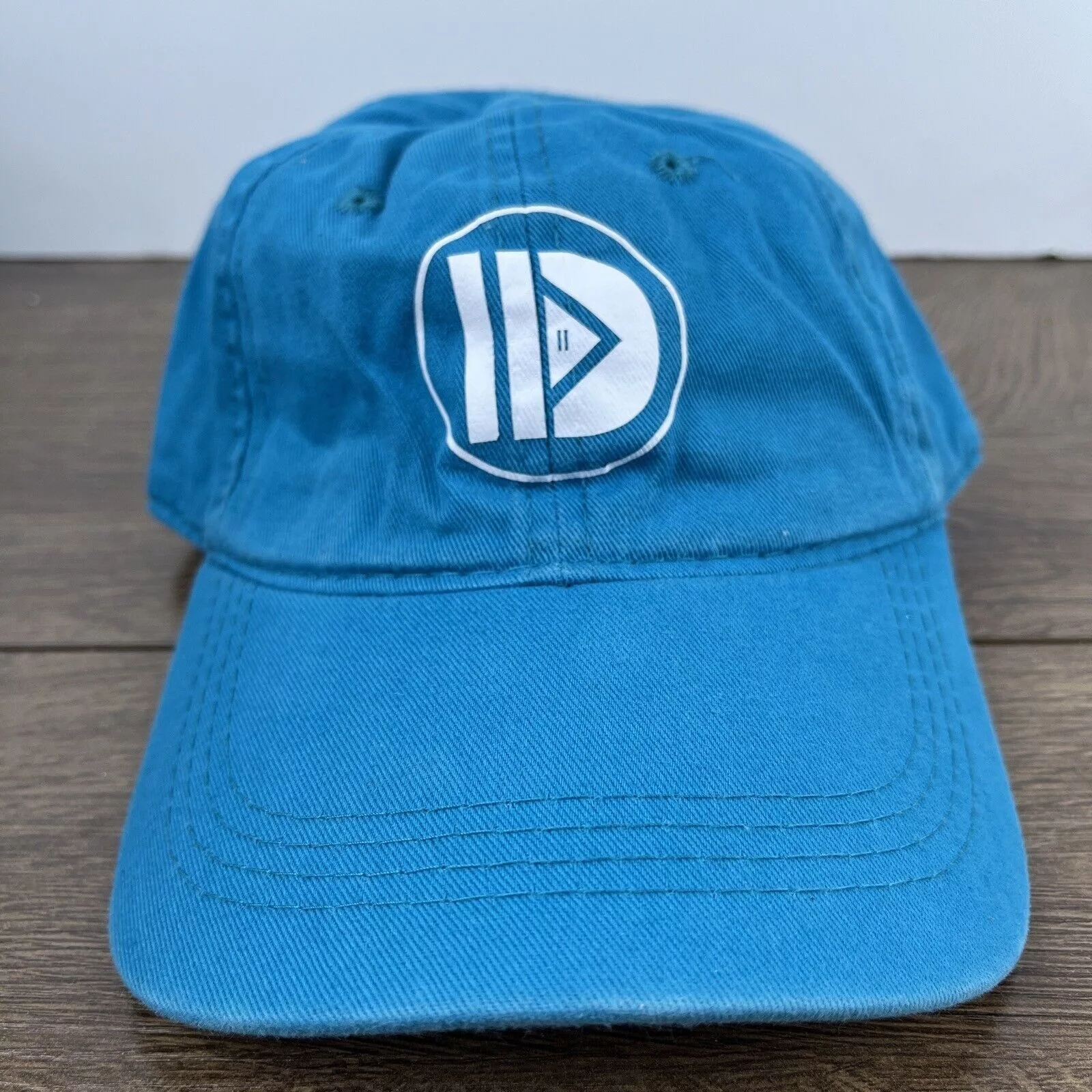 Other Hats Other Pause Play Hat Blue Hat Adjustable Blue Adult Size Hat