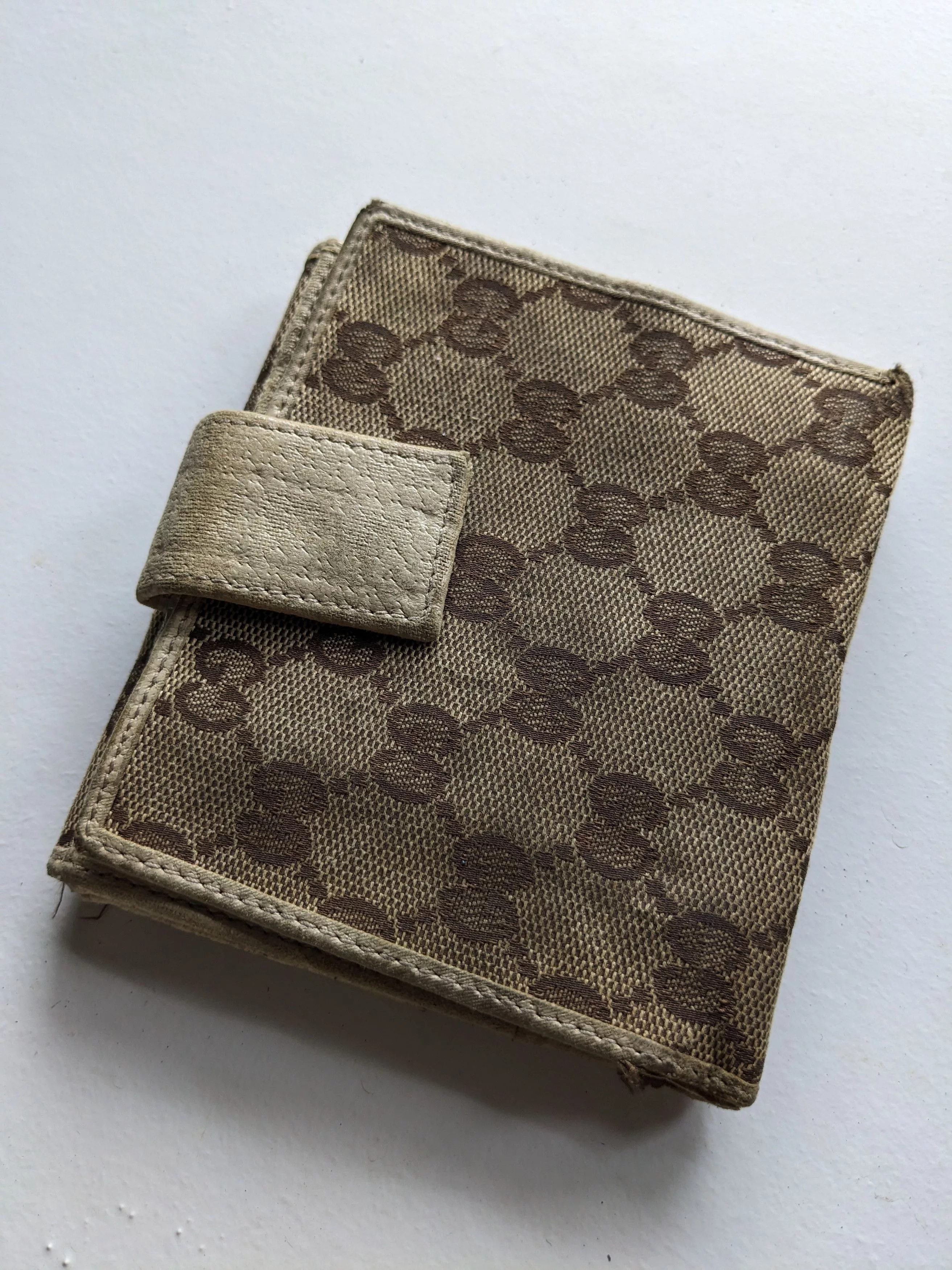Gucci Other Vintage Gucci monogram wallet White