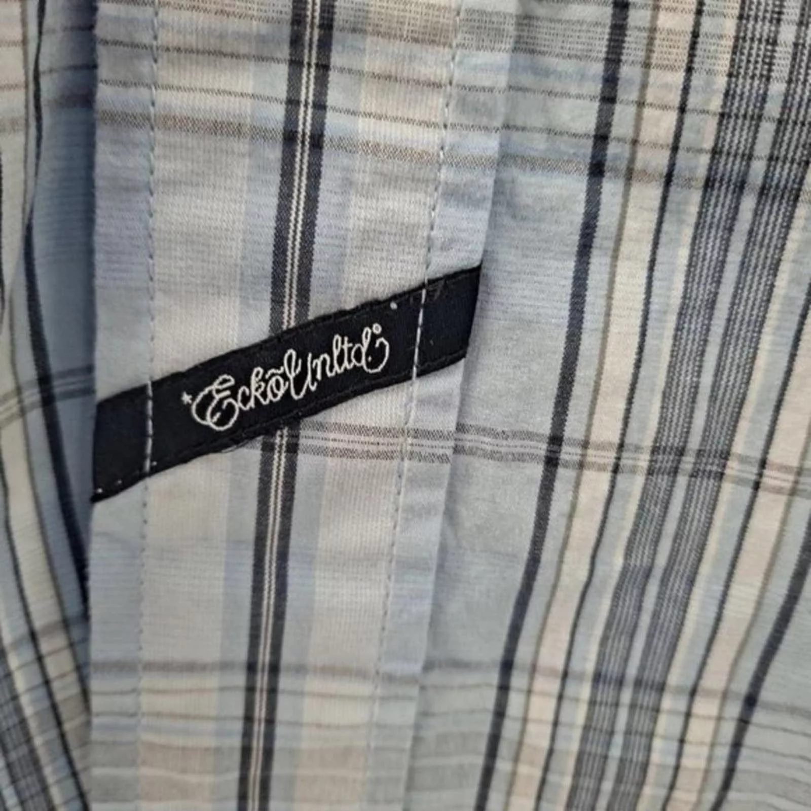 Ecko Unltd. Shirts Button Ups Ecko Unltd. Ecko‎ Unlimited Button Up Shirt Short Sleeve 100% Cotton White