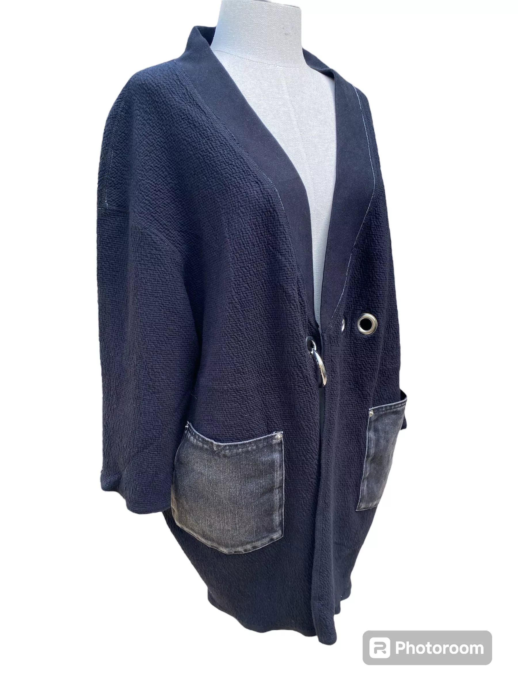Diesel Light Jackets Diesel reversible kimono Black
