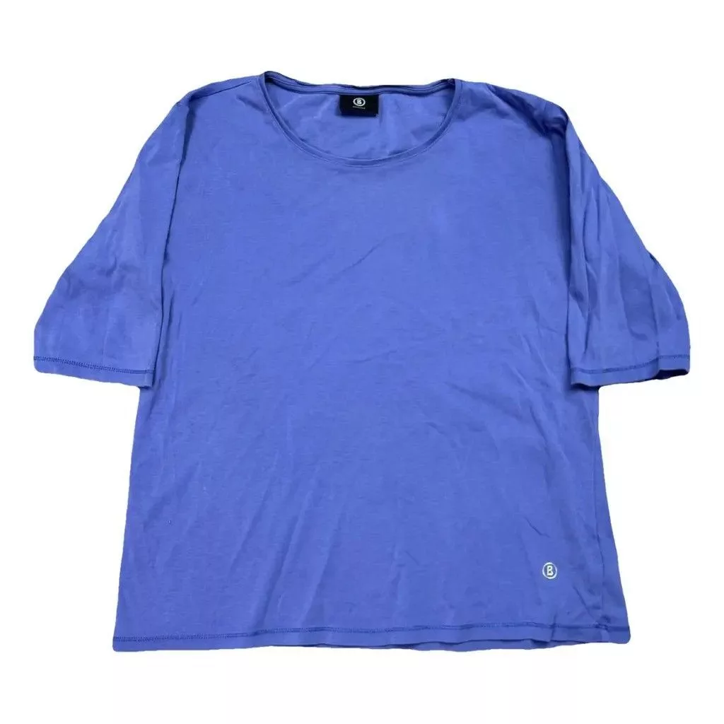 Bogner Short Sleeve T Shirts Bogner Tshirt Size: L Blue
