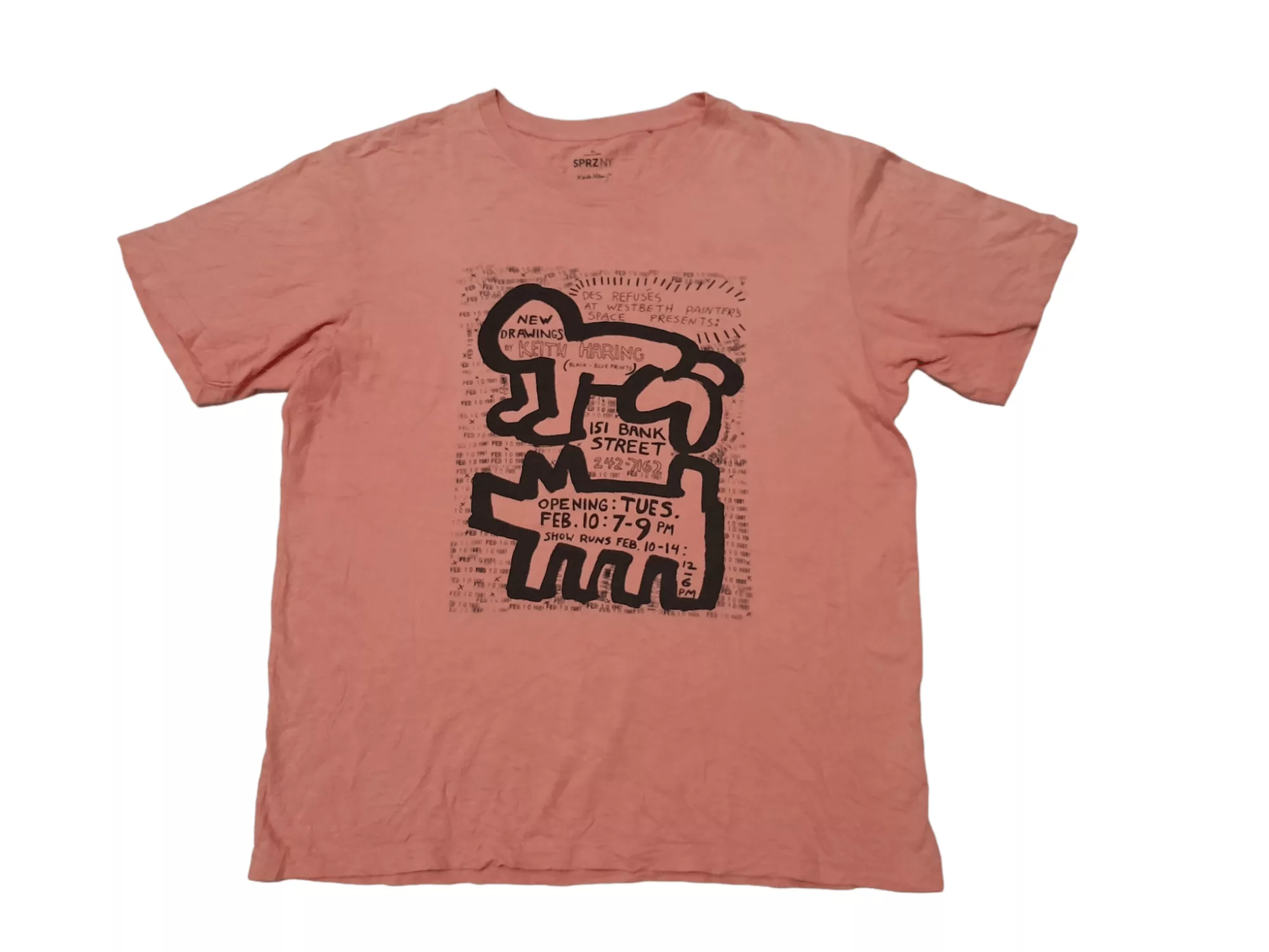 Keith Haring Short Sleeve T Shirts Keith Haring Shirt (F297) Multi
