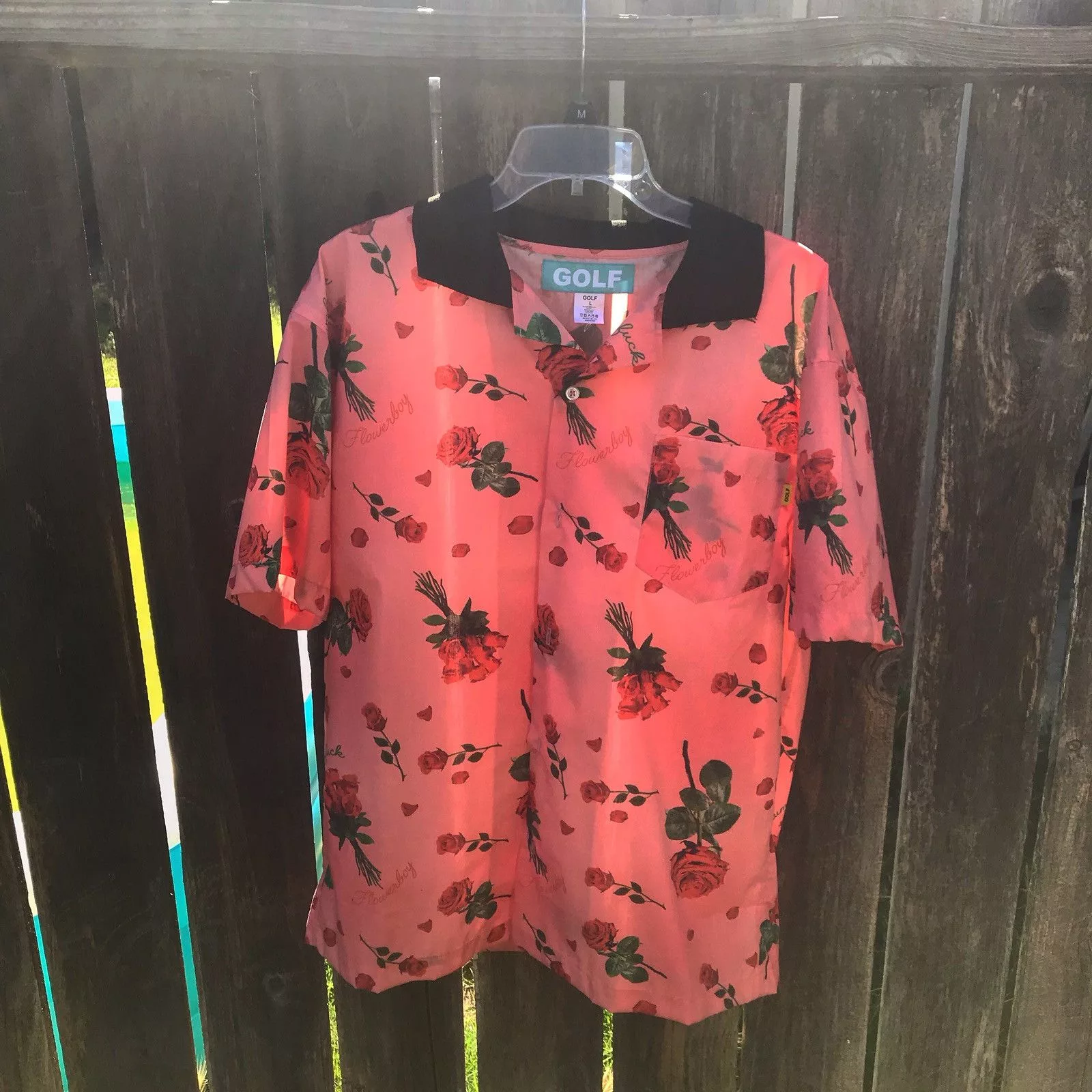 Golf Wang Shirts Button Ups Golf Wang × Tyler The Creator Golf Wang Flower boy Button Up