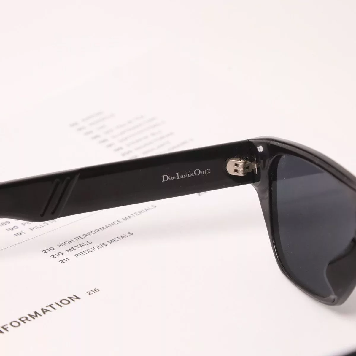 Dior Sunglasses DIOR DIORINSIDEOUT2807 SUNGLASSES Black