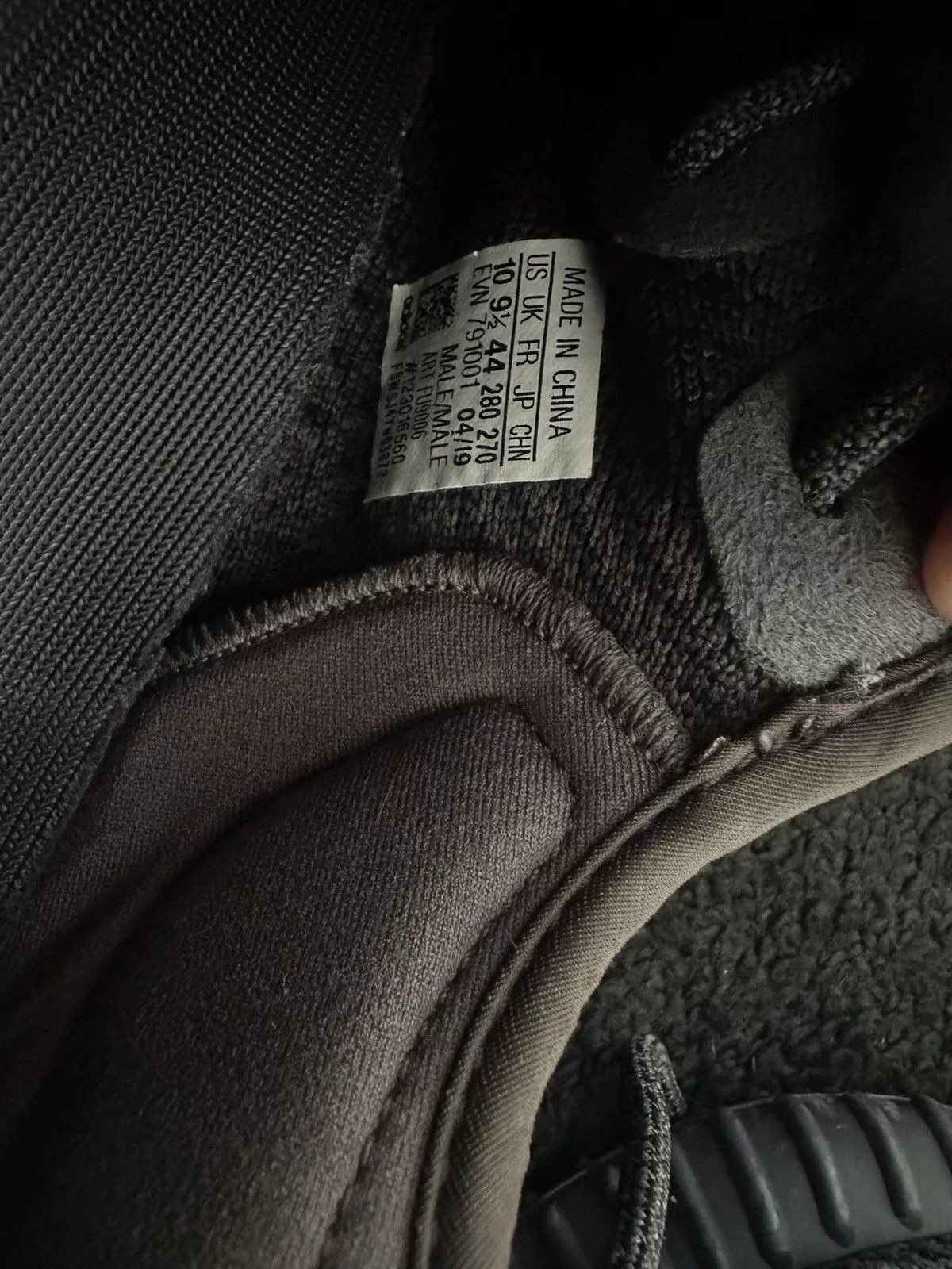 Yeezy Low Top Sneakers Yeezy 350 v2 non reflective Black