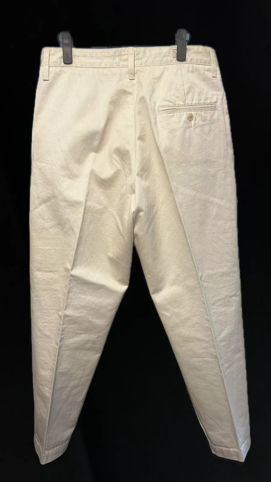 Edwin Cropped Pants Edwin white cotton chino