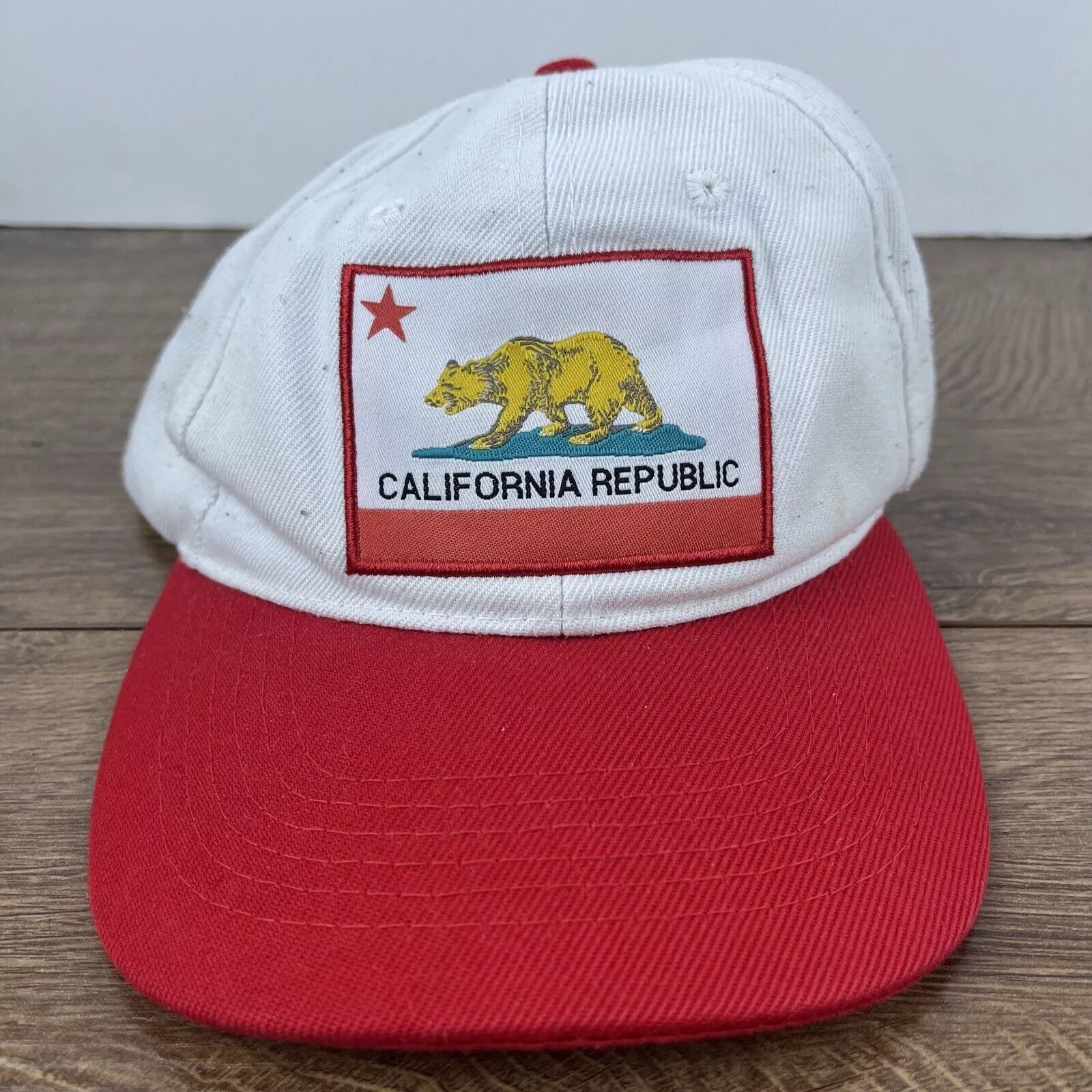Other Hats Other California Republic Hat California Adjustable Hat White Hat