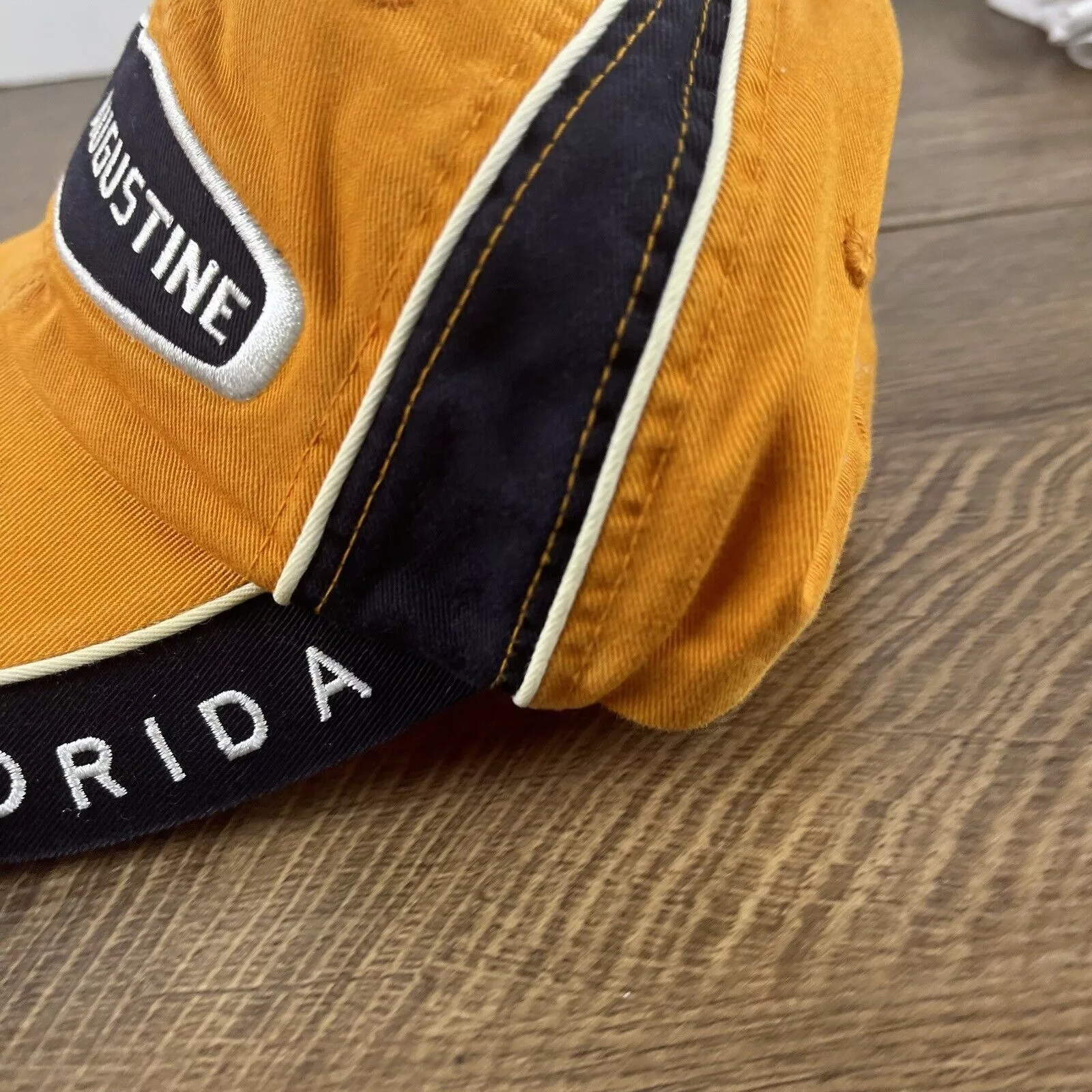 Other Hats Other St. Augustine Hat Florida Adjustable Hat Orange Adjustable H