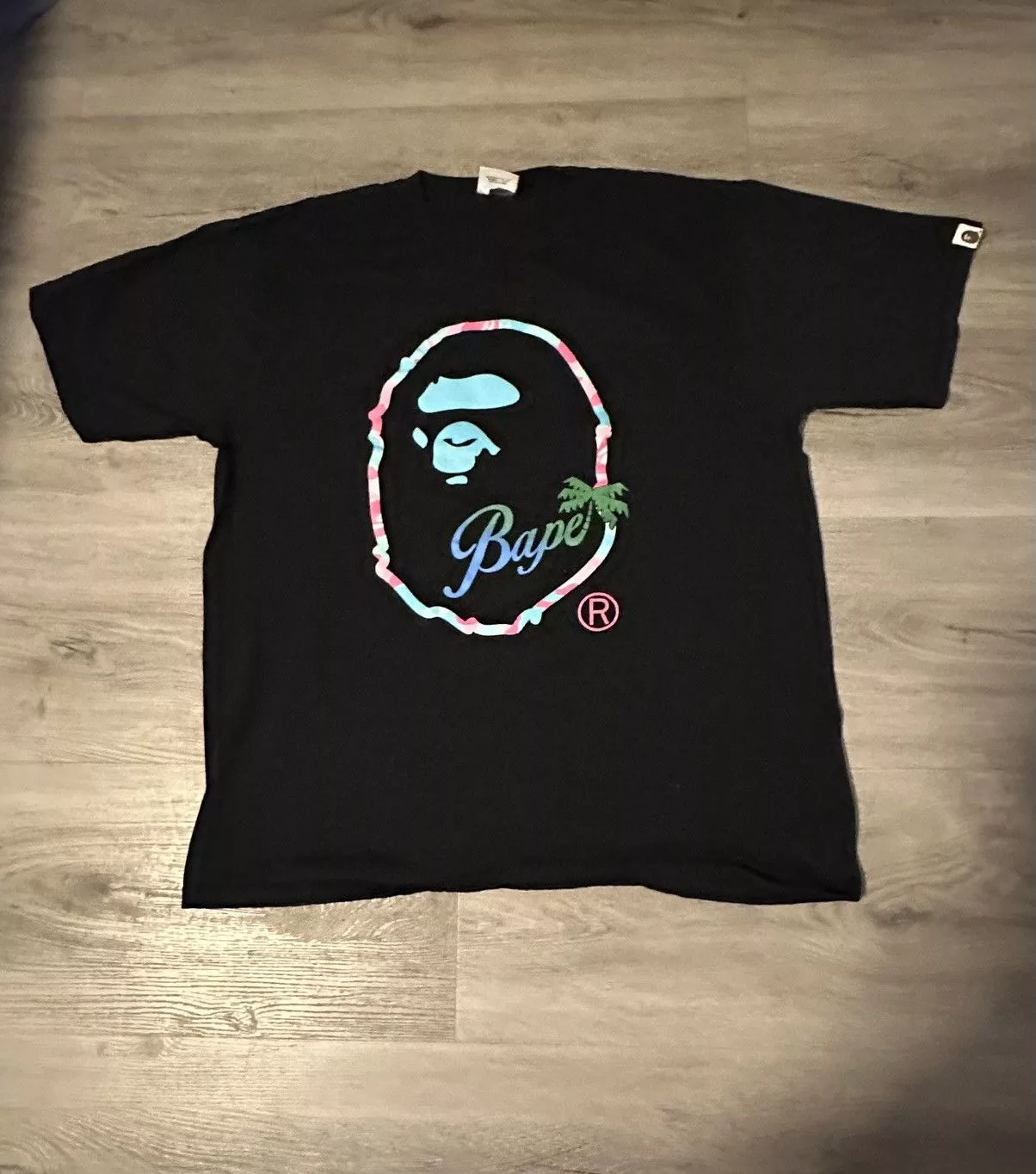 Bape Short Sleeve T Shirts Bape T shirt Black