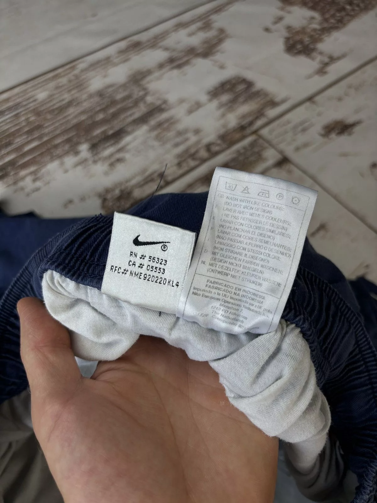 Nike Shorts Nike × Vintage 90s Nike Vintage Shorts Blue Streetwear
