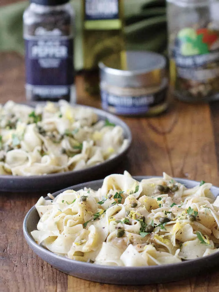Lemon Pepper Papparelline  Pasta- Organic