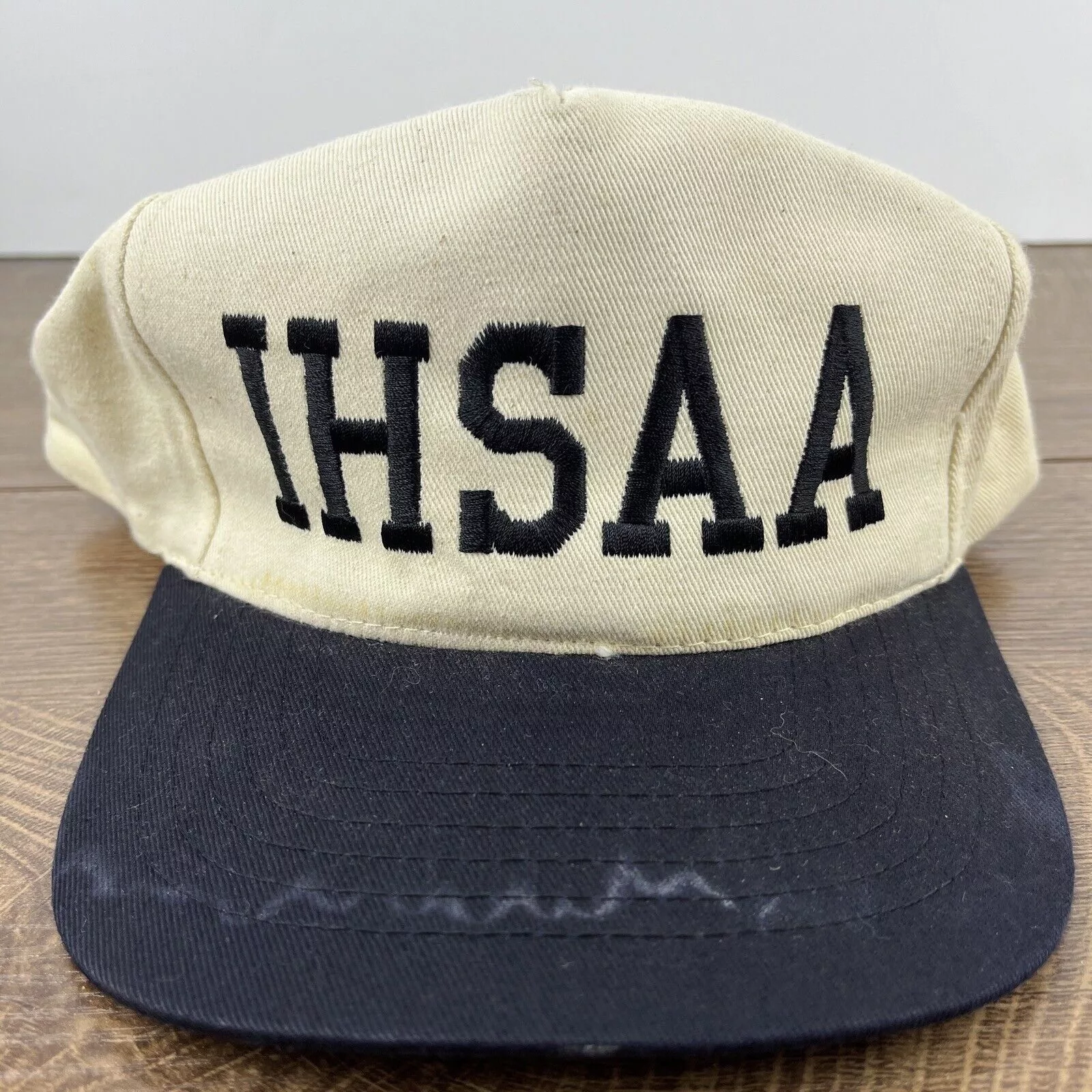 Other Hats Other Vintage IHSAA Hat White Hat Adjustable Snapback Indiana High