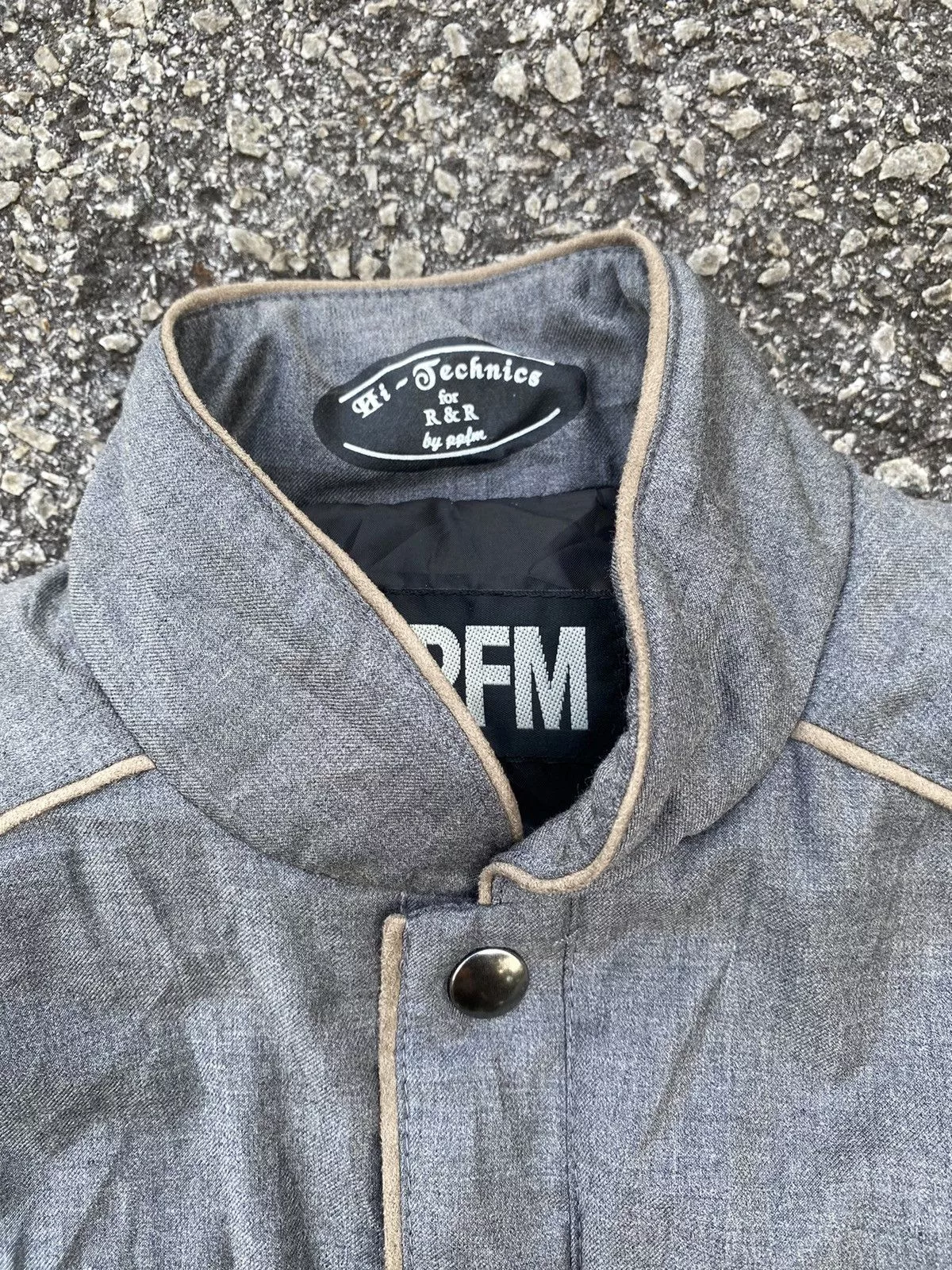 PPFM Light Jackets PPFM × Seditionaries PPFM hi-technics for R&R light jacket Gray