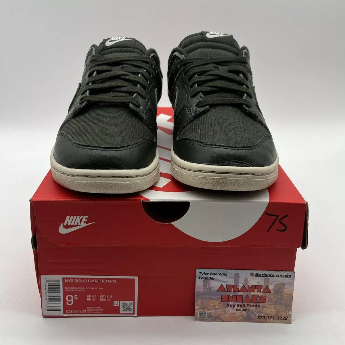 Nike Low Top Sneakers Nike dunk low sequoia Green