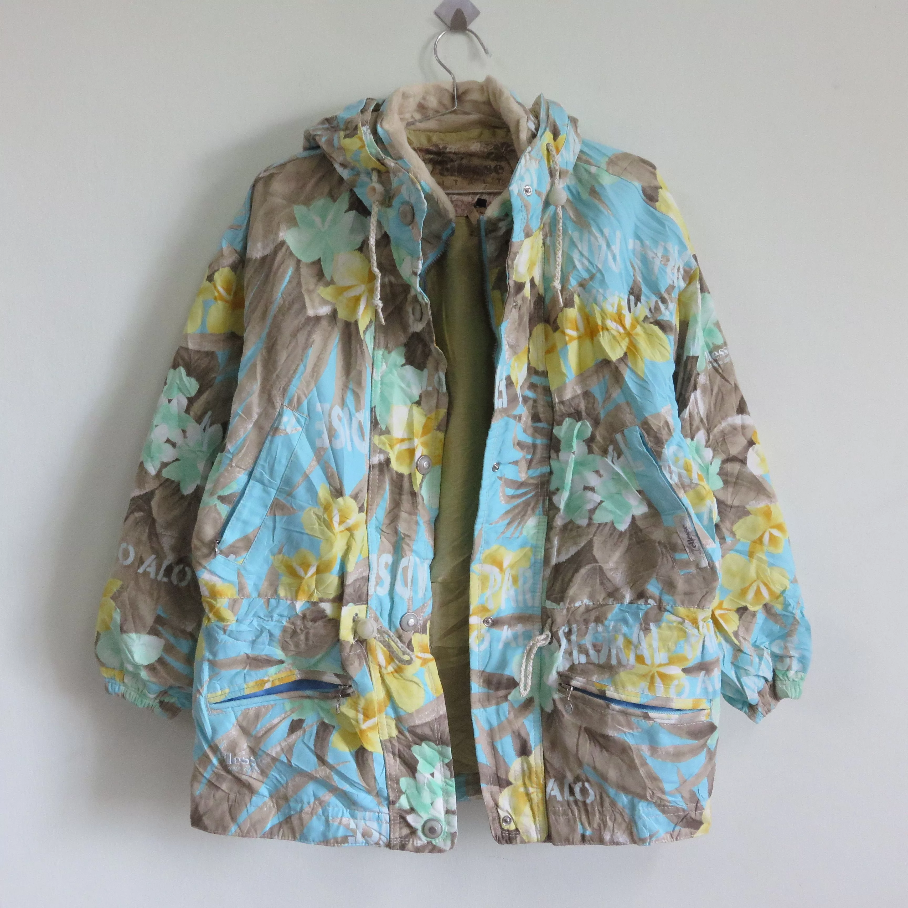 Ellesse Light Jackets Ellesse Floral Snow Ski Winter Jacket Multi