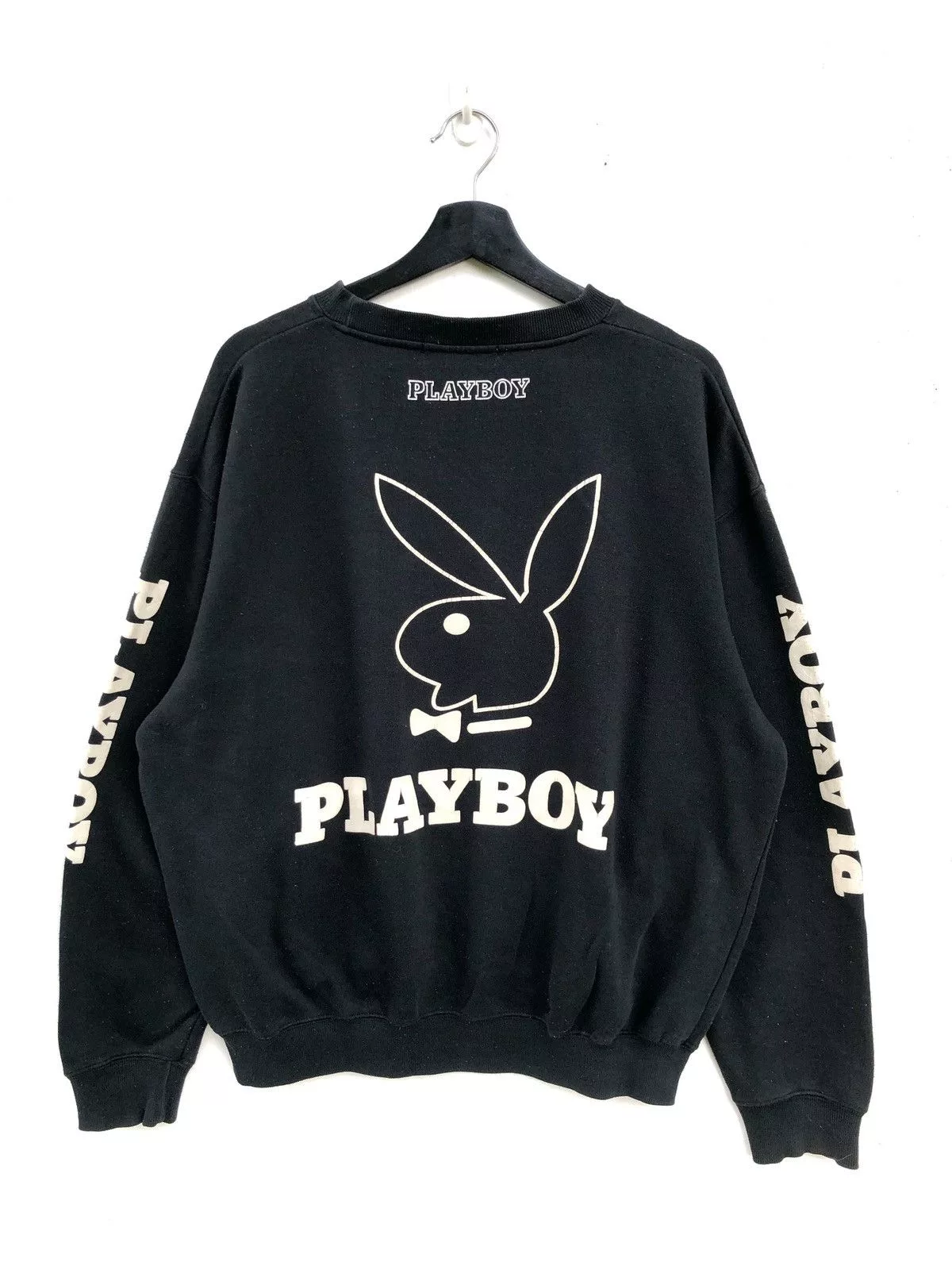 Playboy Sweatshirts Hoodies Playboy Bunny Sweatshirt Black