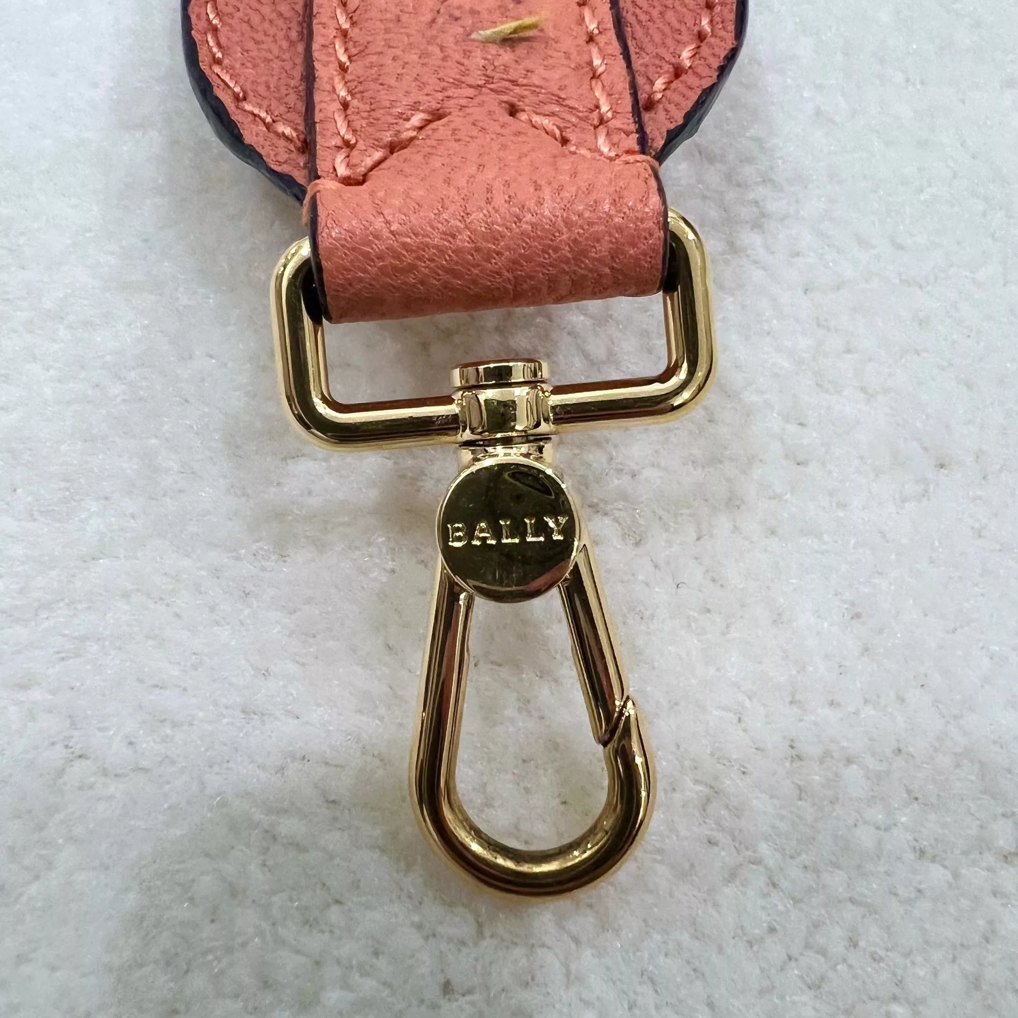 Bally Other Bally Leather Detachable Bag Universal Strap - Blush Pink Brown