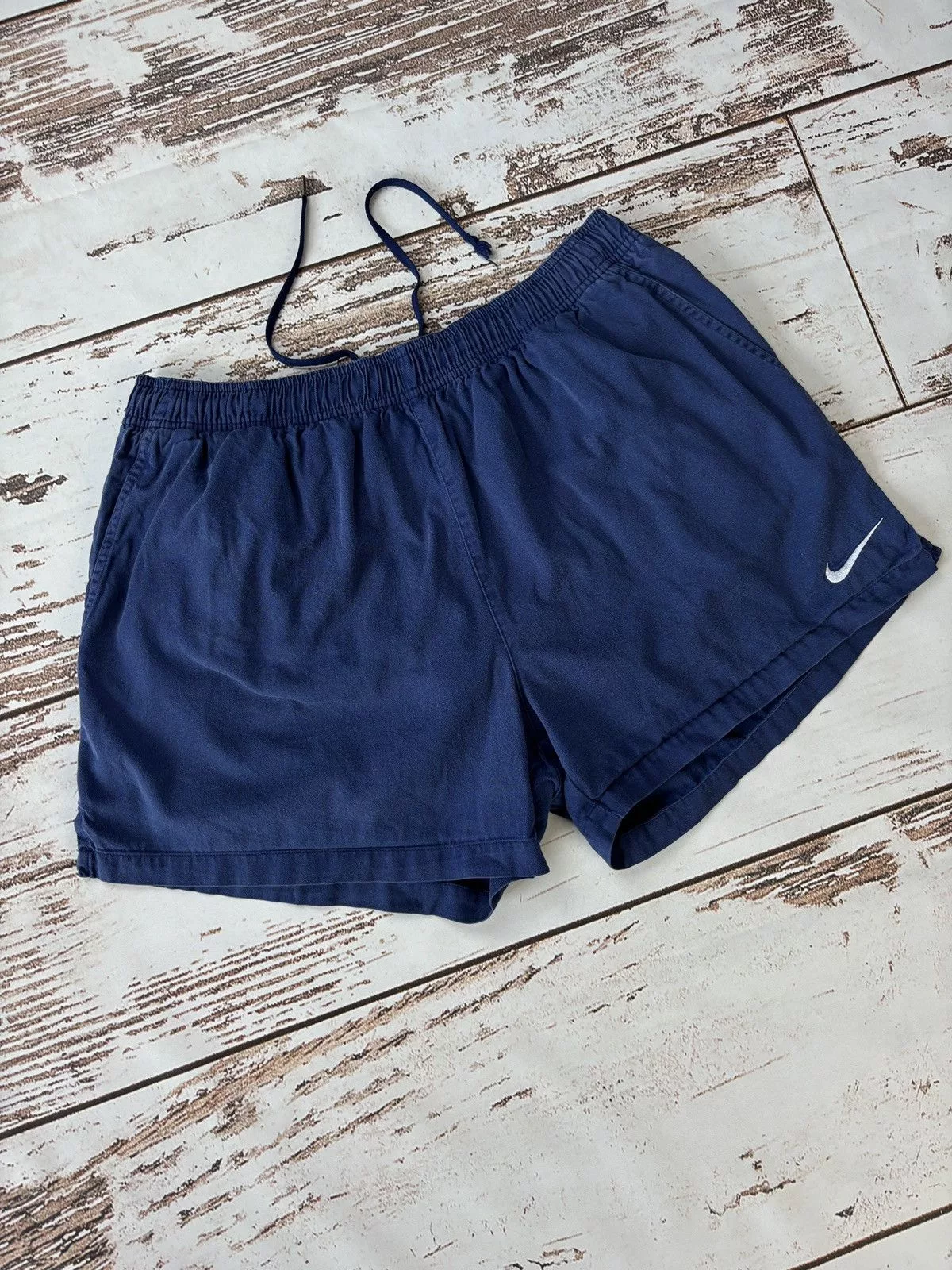 Nike Shorts Nike × Vintage 90s Nike Vintage Shorts Blue Streetwear