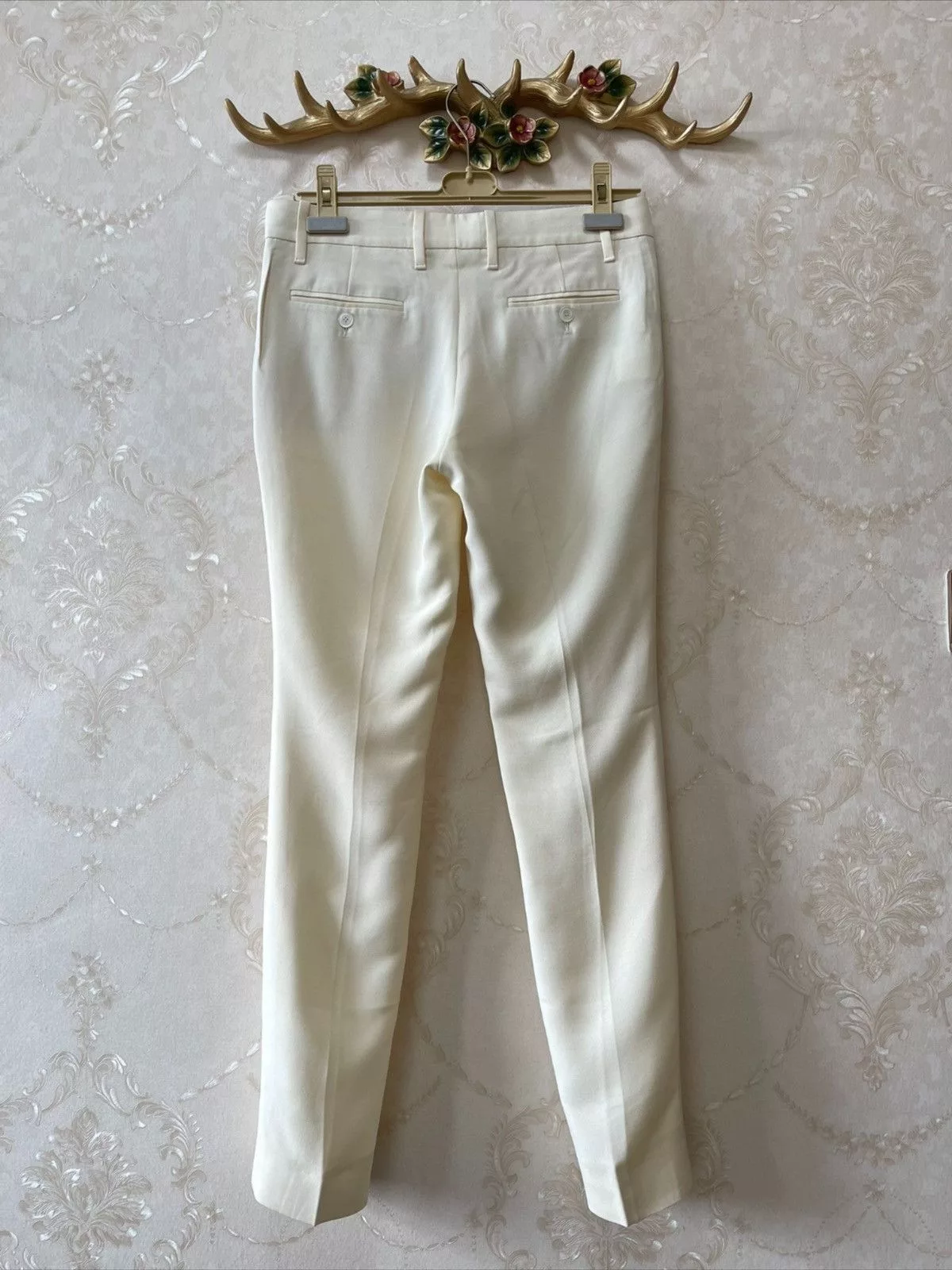 Gucci Pants Gucci classic trousers 38 White