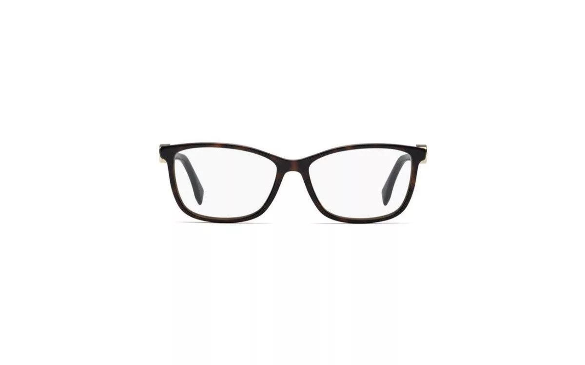 Fendi Glasses FENDI Prescription Glasses Frame Black