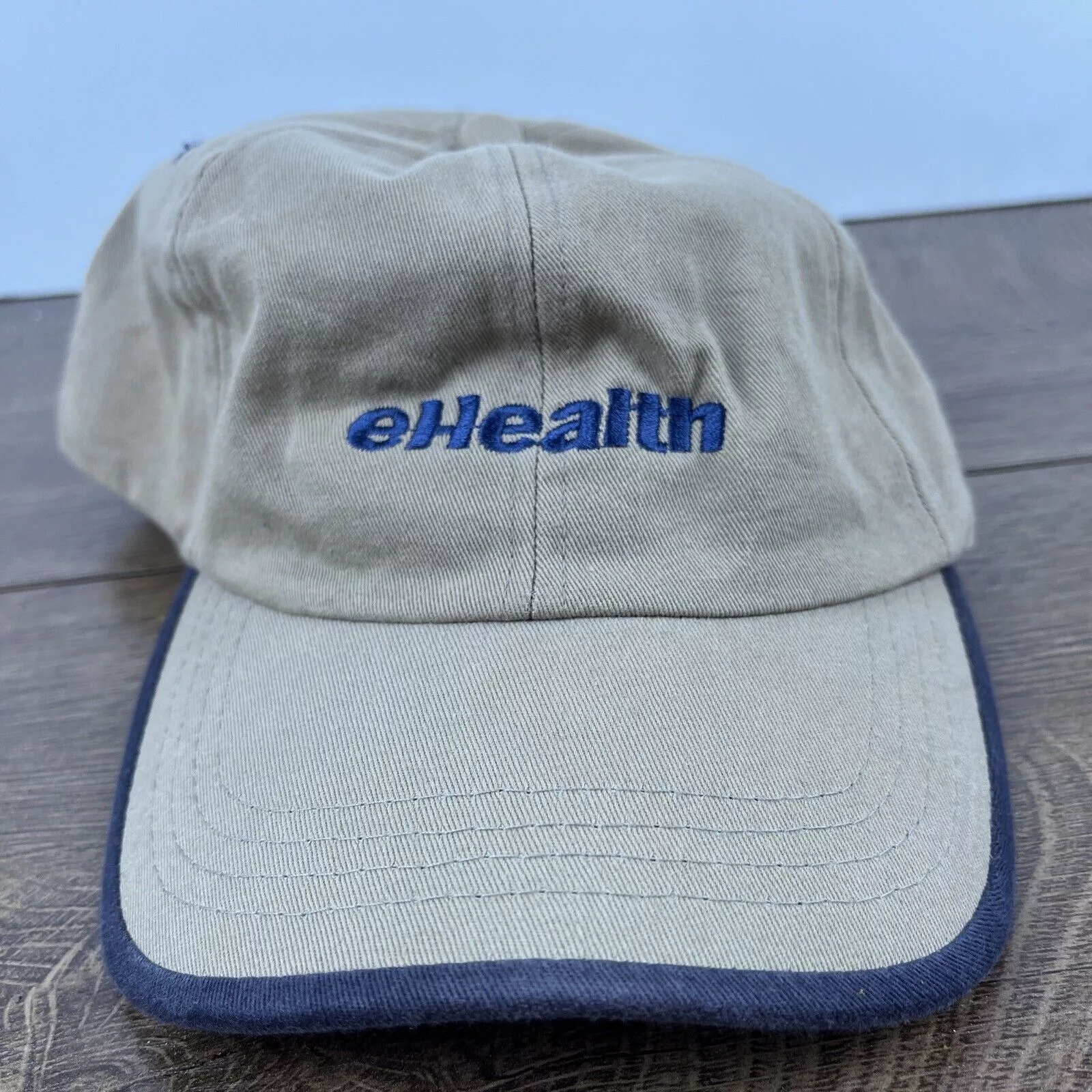 Other Hats Other eHealth Hat E Health Hat Tan Brown Hat Adjustable Snapback A