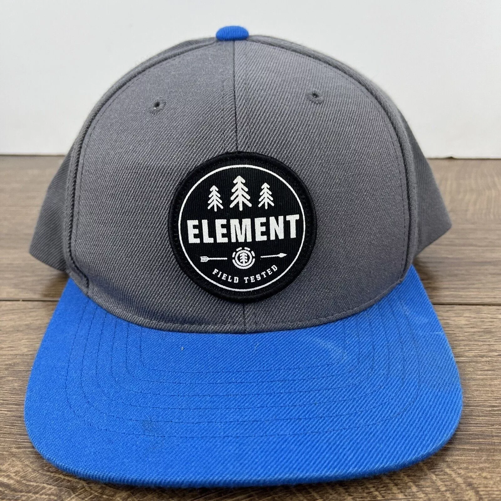 Other Hats Other Element Field Tested Hat Element Gray Snapback Hat Adjustabl