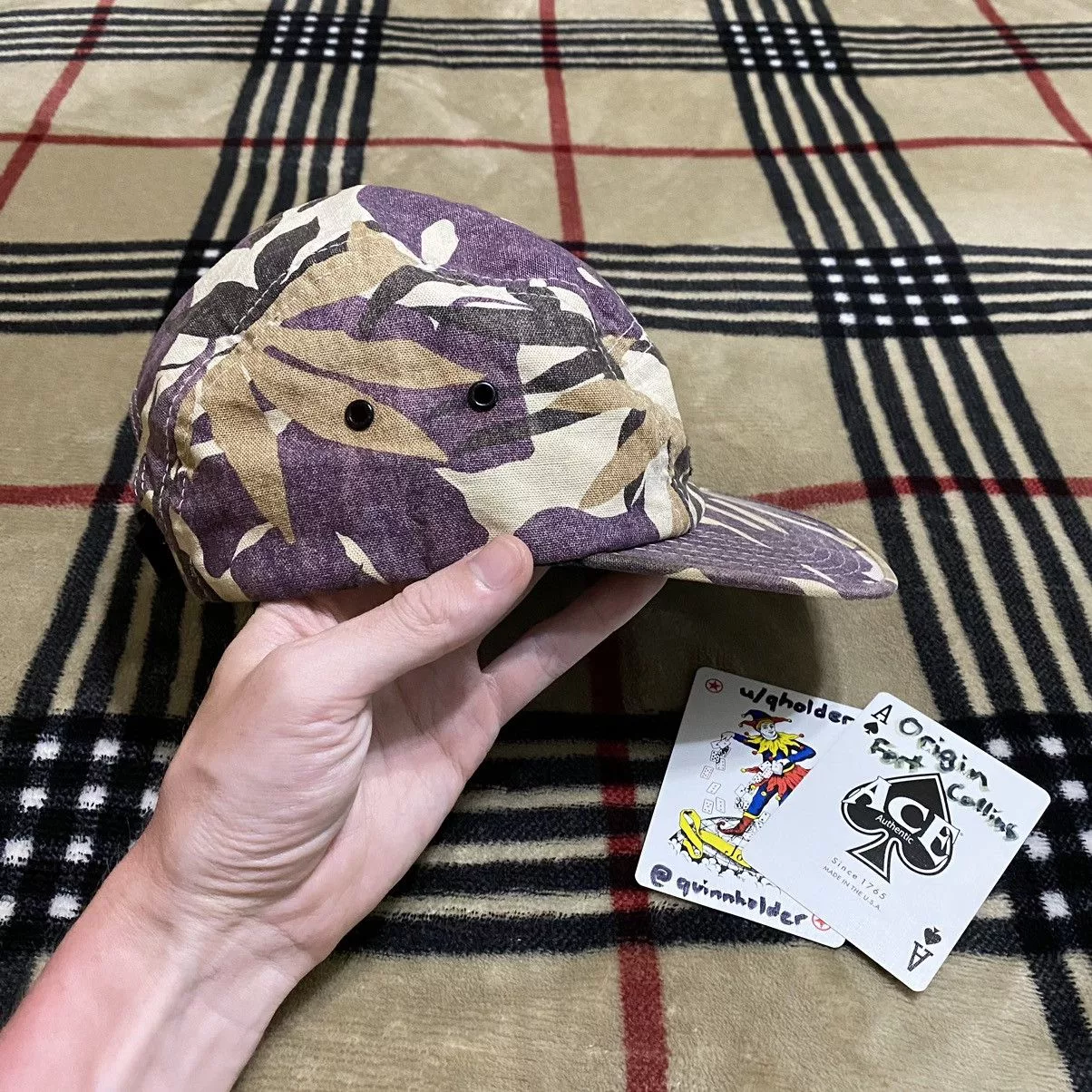 Supreme Hats Supreme SAMPLE Camp Cap Purple