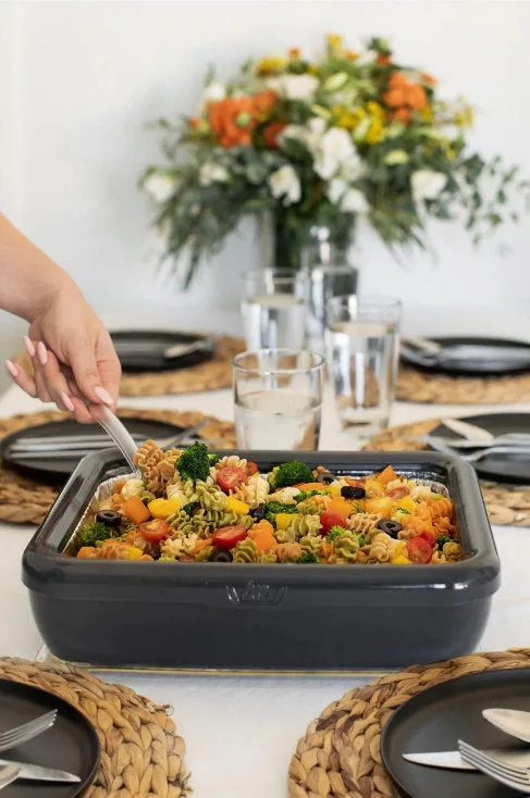 Pan Frame w/ Lid & Serving Spoon - Charcoal