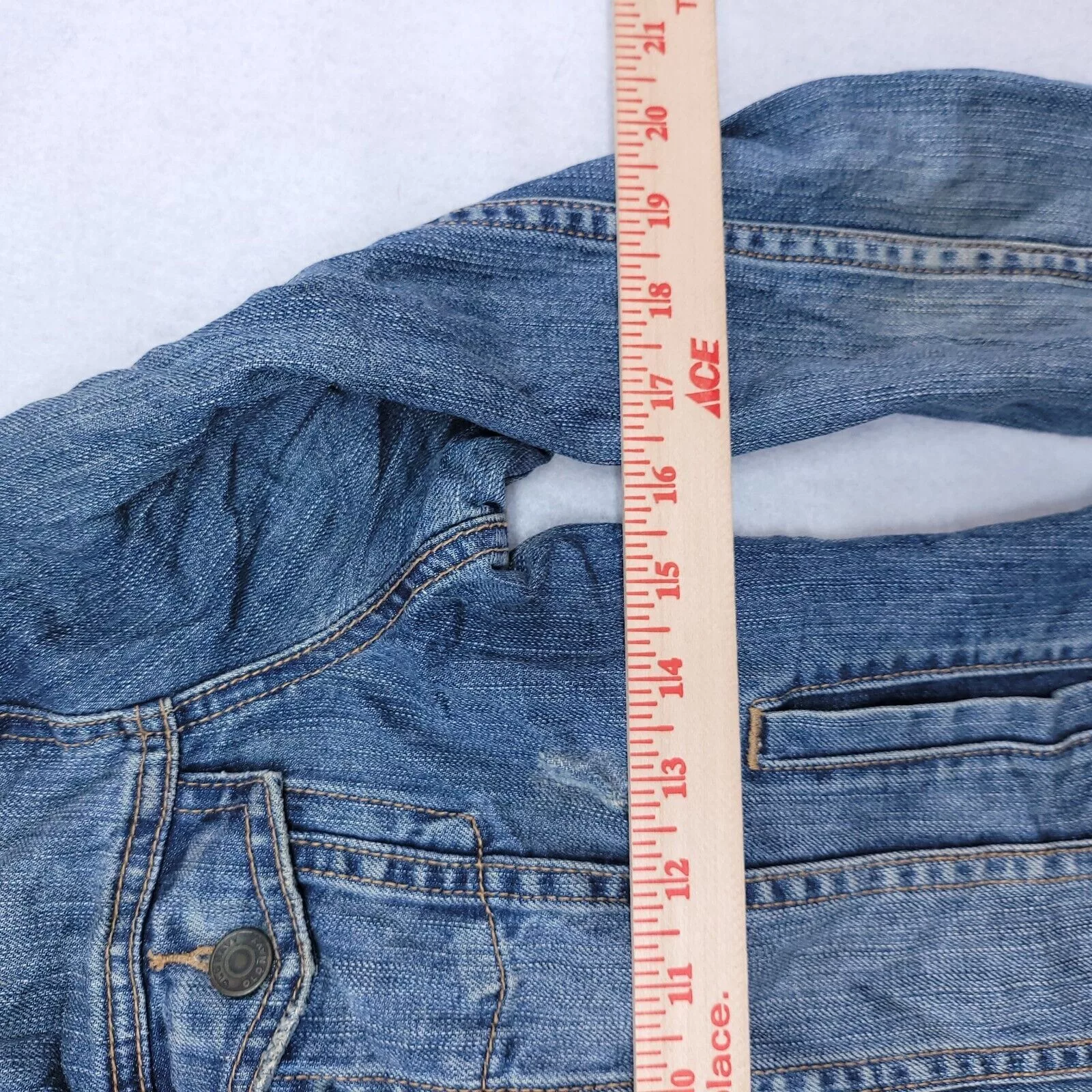 Old Navy Jackets Old Navy Casual Button Denim Jean Jacket Womens Size S Blue