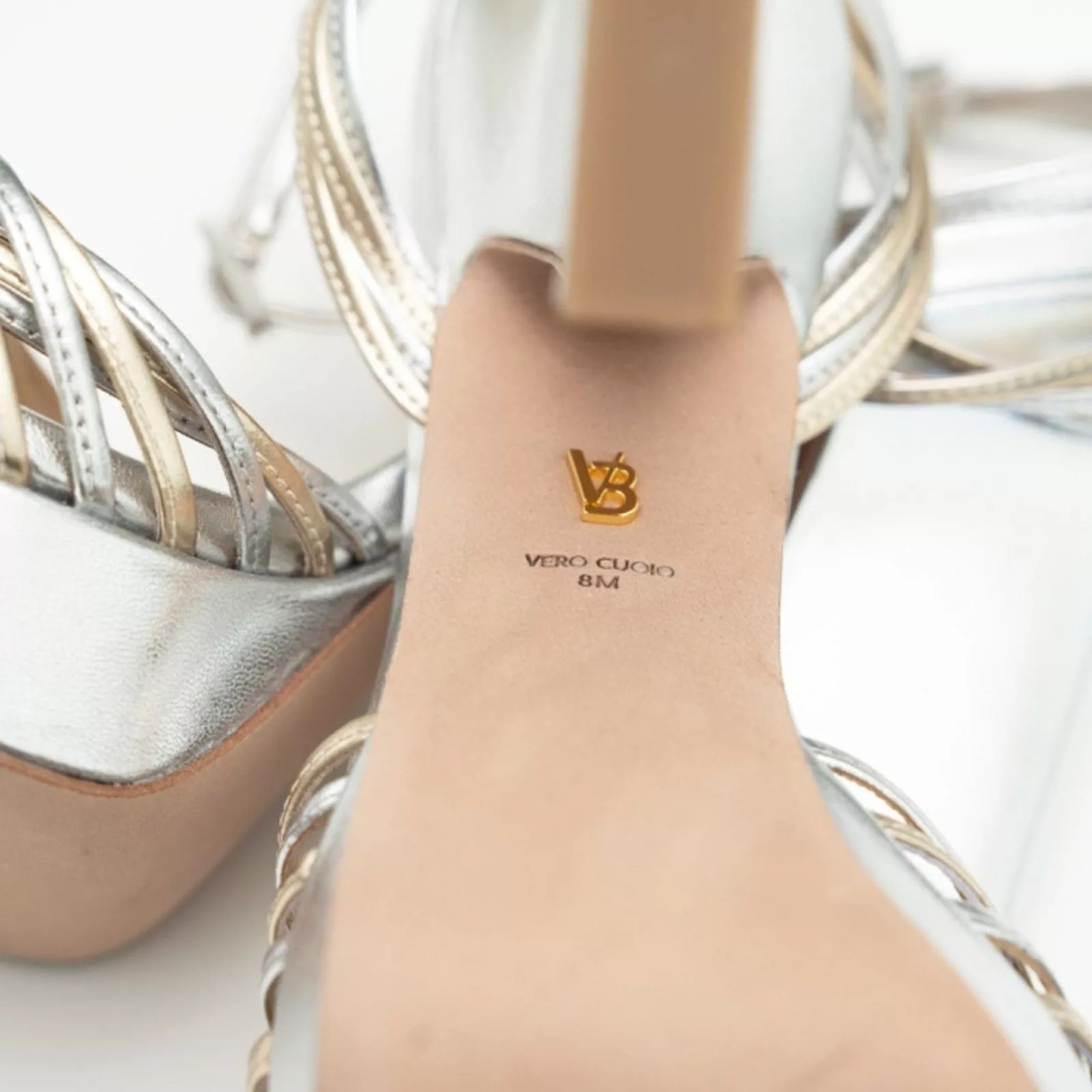 Veronica Beard Heels Veronica Beard. Silver Fletcher Heel.