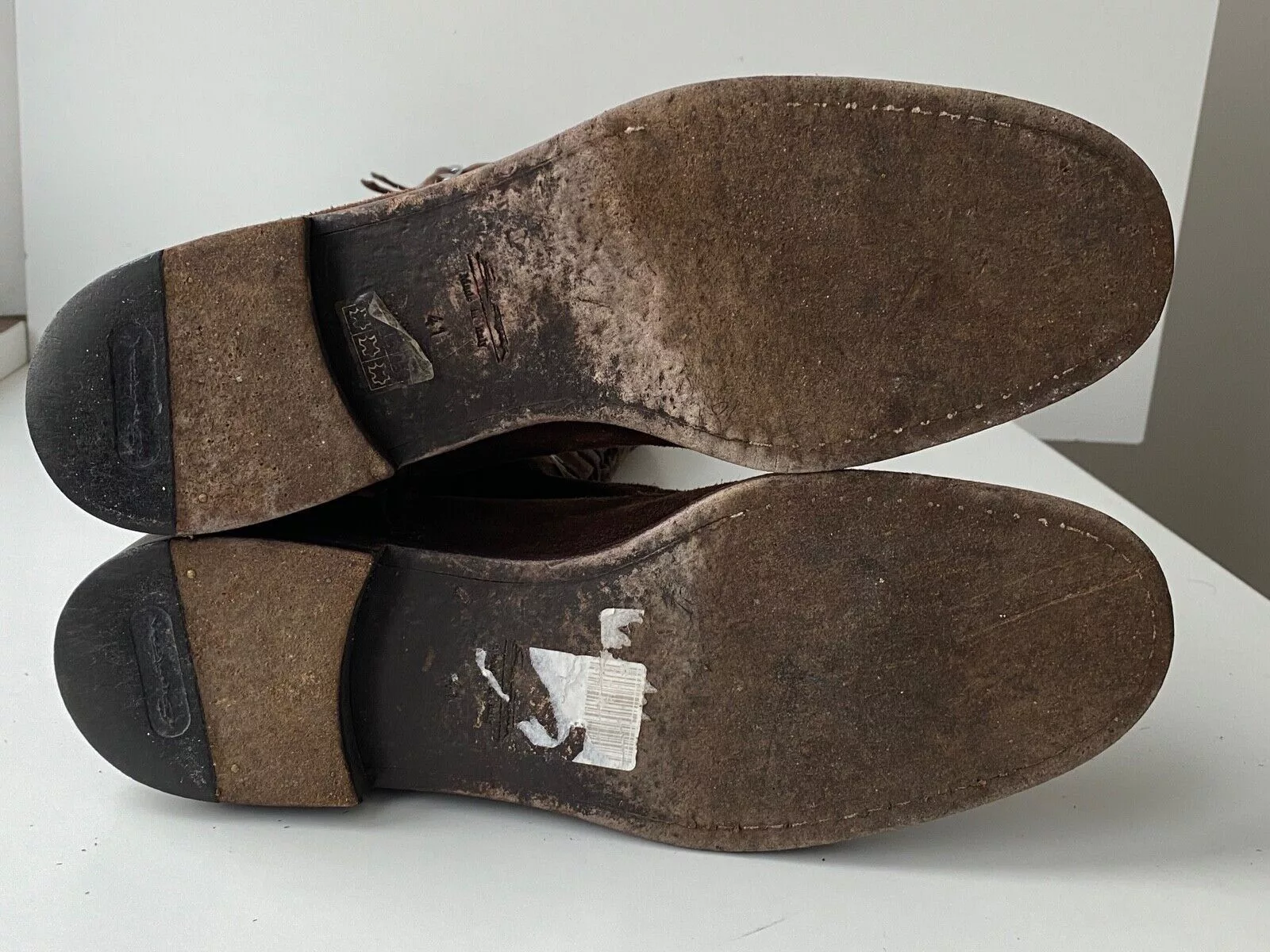Santoni Boots Santoni High Suede Brown Boots