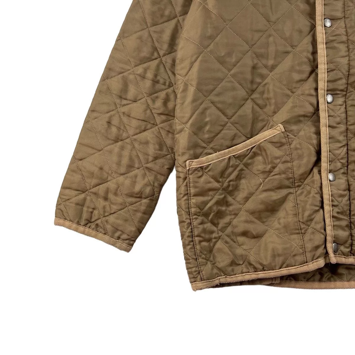 Mackintosh Light Jackets Scottish Designer MACKINTOSH SCOTLAND Made For Ships Quilted Brown