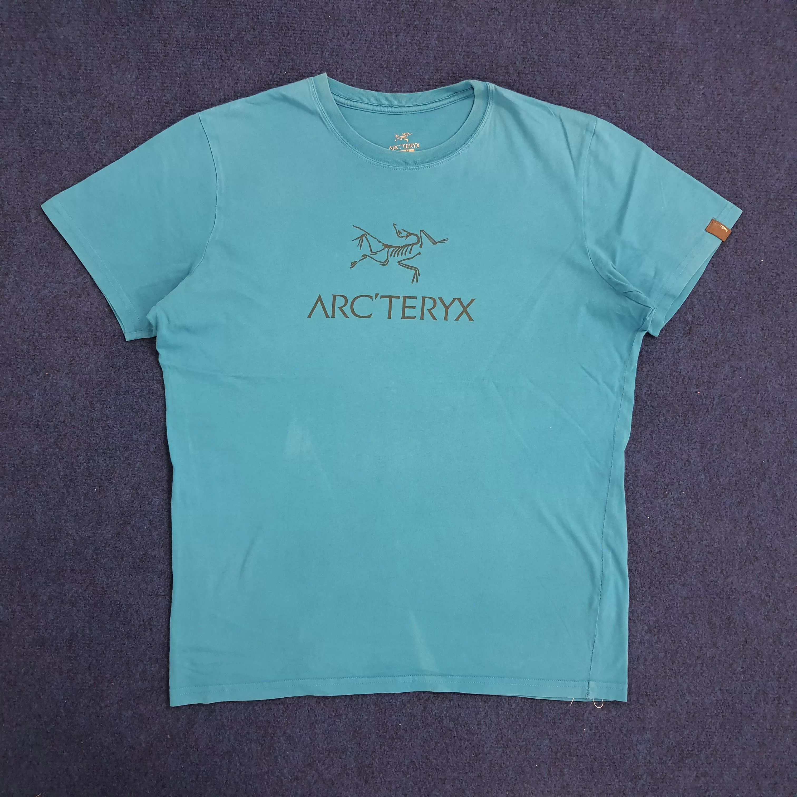 Arc'teryx Short Sleeve T Shirts Arc'Teryx Logo T-shirt Blue