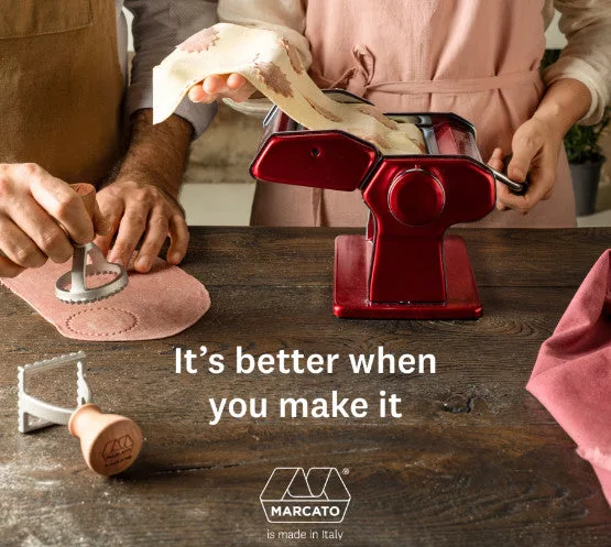 Atlas 150 Red Design Pasta Machine