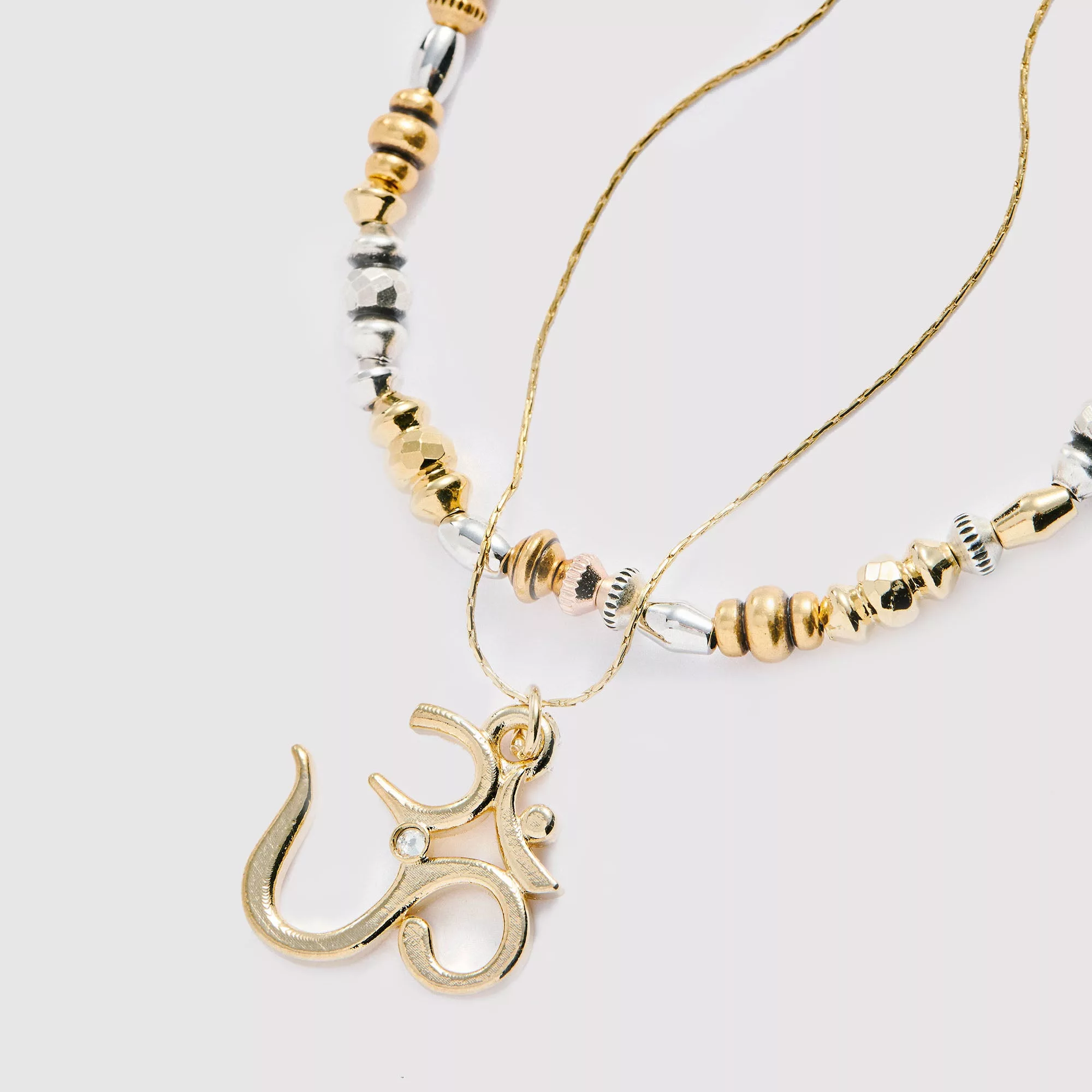 Vibe Higher Om Necklace set