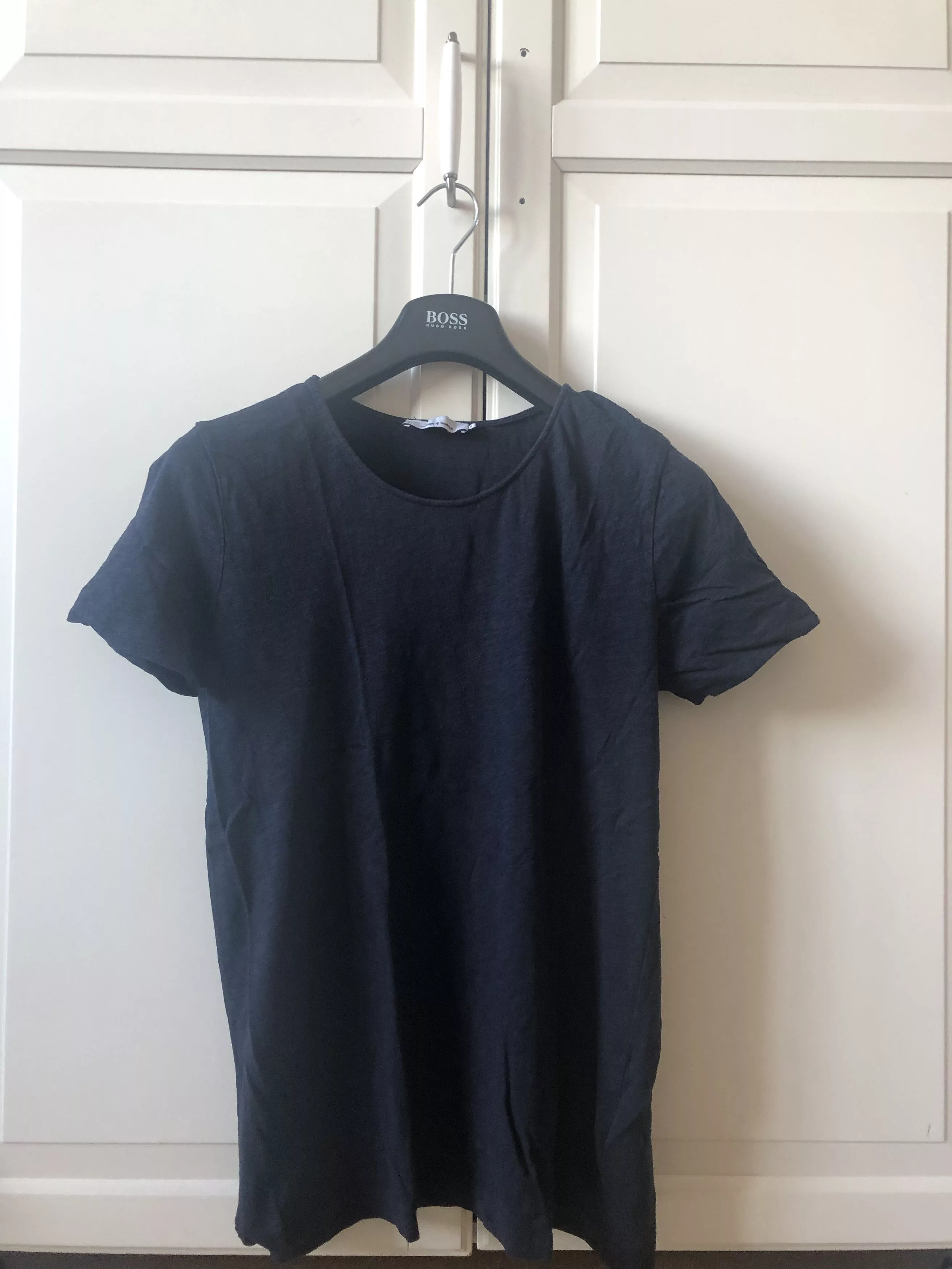 Samsoe Samsoe Short Sleeve T Shirts Samsoe Samsoe Black Samsøe Samsøe T-Shirt - S Blue
