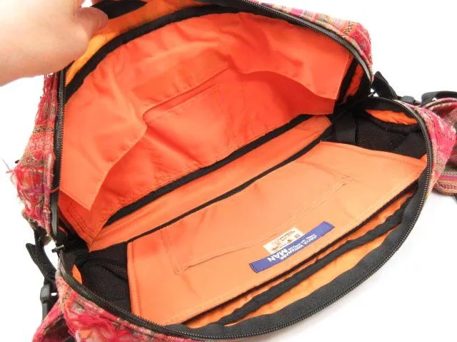 Comme des Garcons Bags Luggage Comme des Garcons Bag Multi Pocket Total Pattern Multicolor