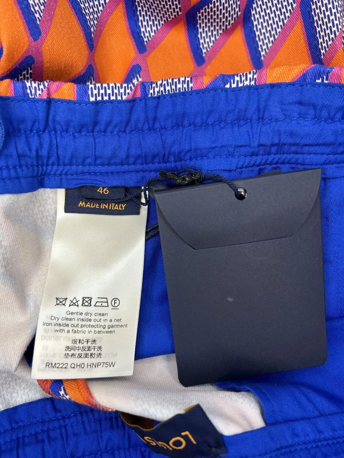 Louis Vuitton Shorts LOUIS VUITTON DIAMOND DAMIER DRAWSTRING SHORTS Orange