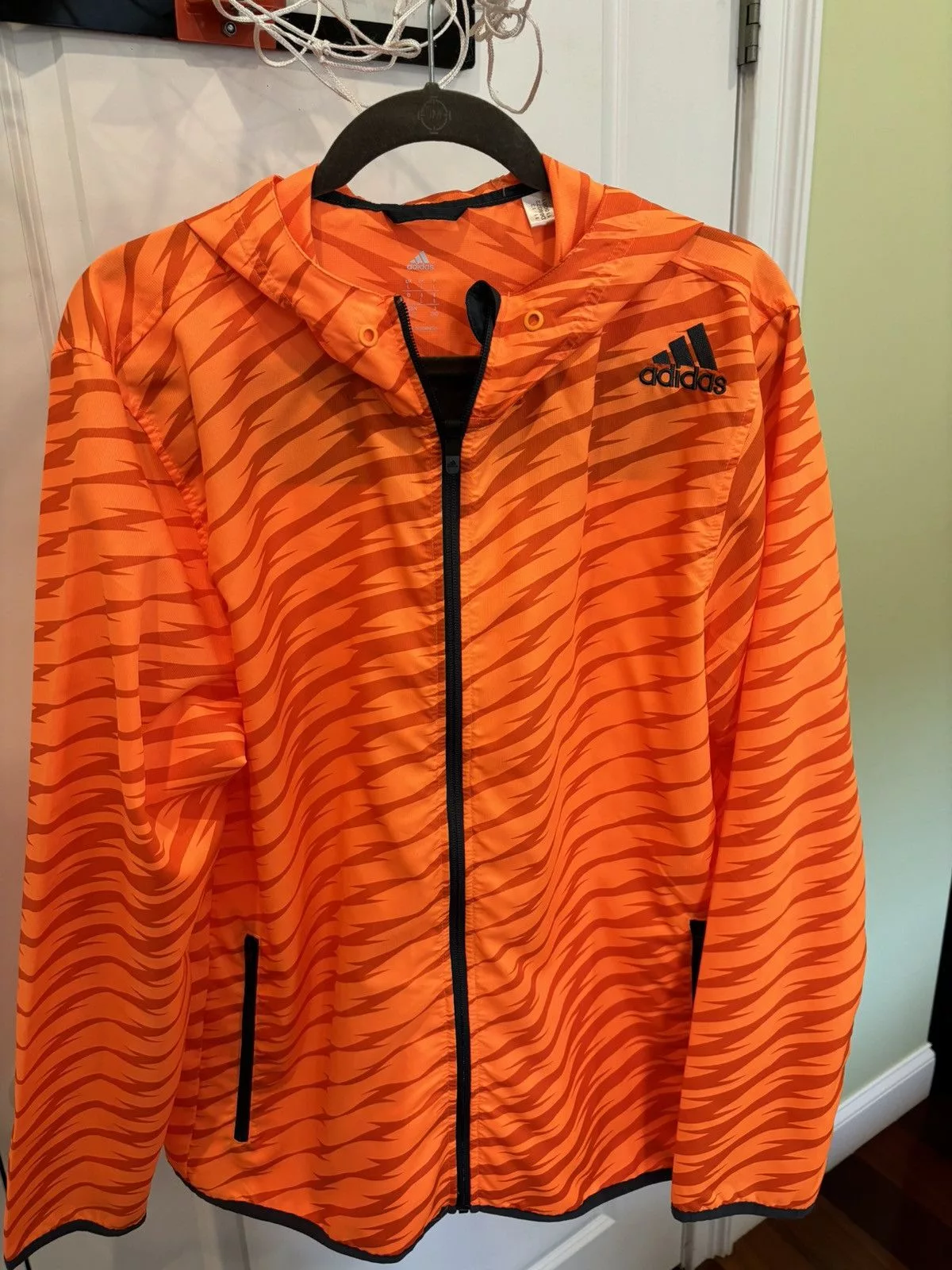 Adidas Light Jackets Adidas Track Jacket Orange