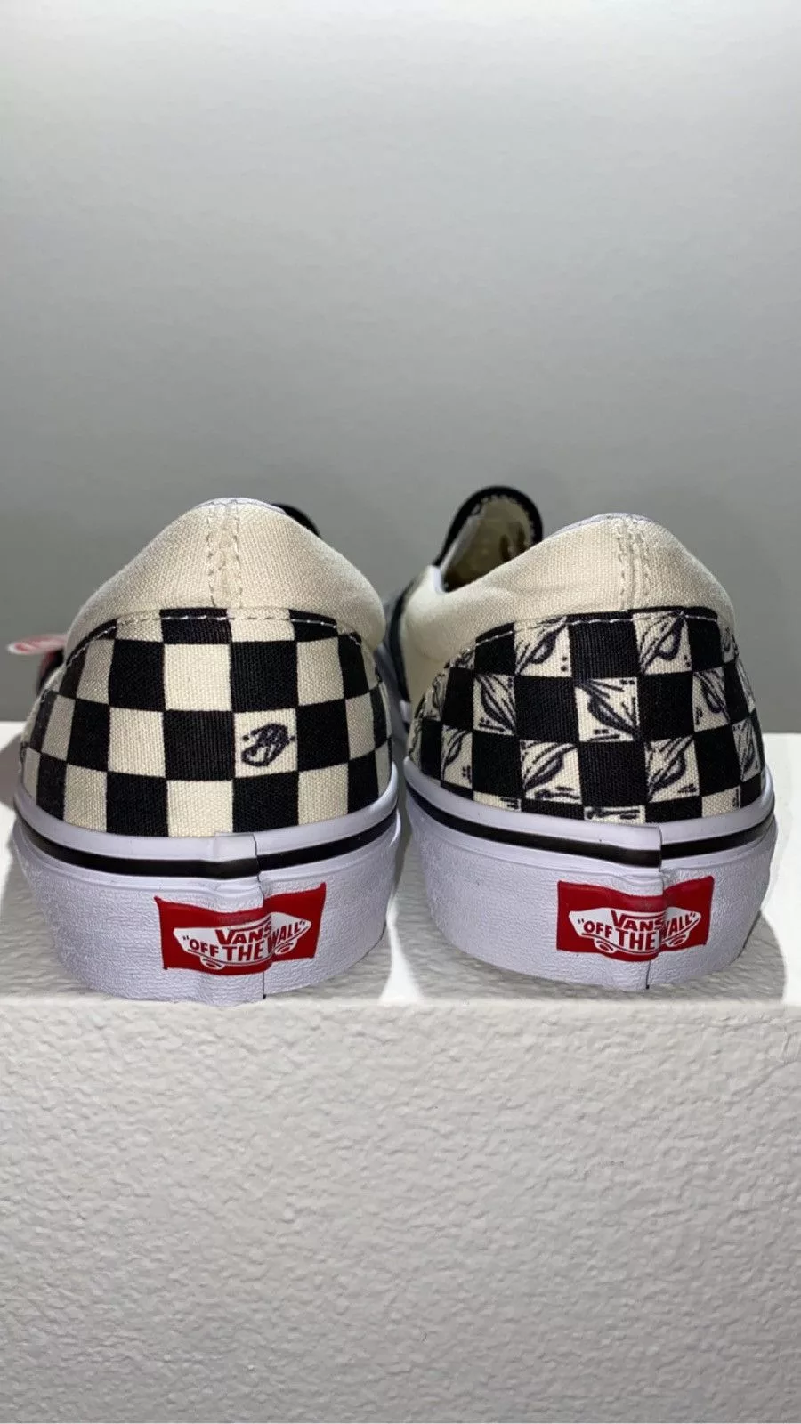 Chrome Hearts Slip Ons Chrome hearts matty boy vans White