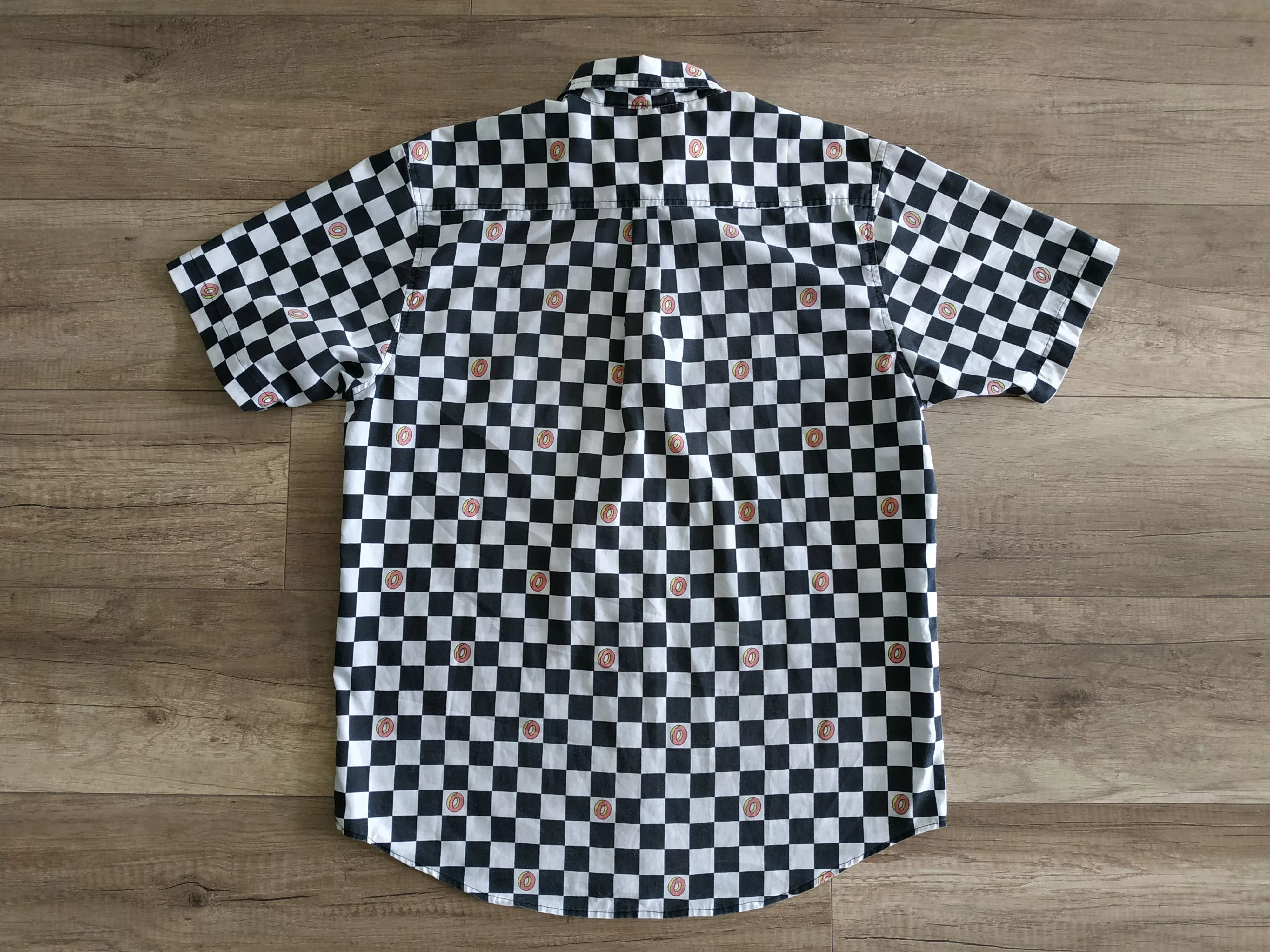 Golf Wang Shirts Button Ups Golf Wang × Odd Future × Tyler The Creator Odd Future Golf Wang Men's Button Up Shirt, s. L/XL White