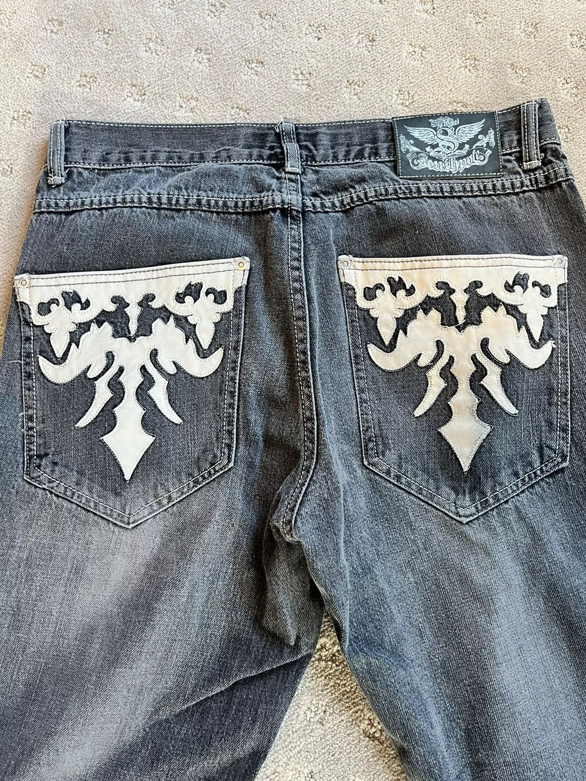 Southpole Denim Southpole × Vintage Vintage Baggy Y2K Southpole jeans Black Streetwear
