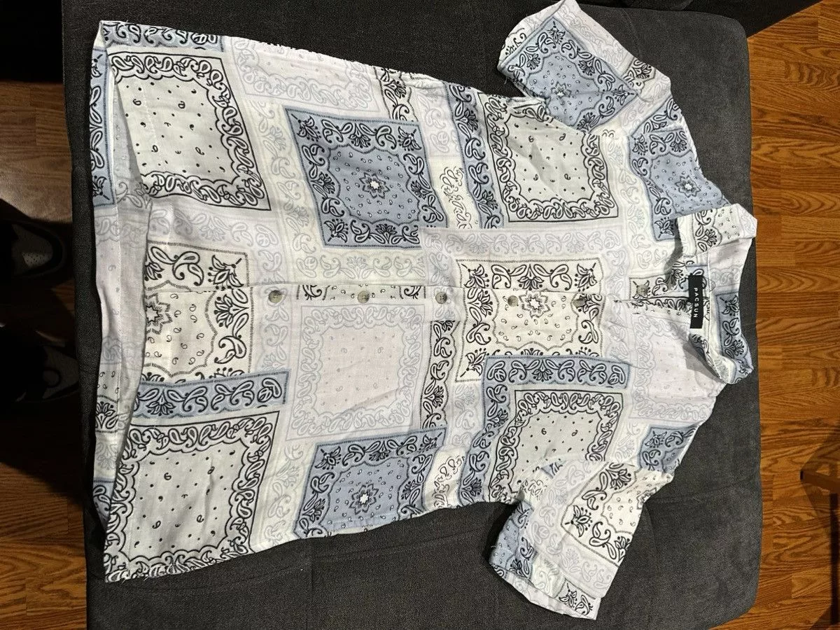 Pacsun Shirts Button Ups Pacsun Men’s short sleeve button down White