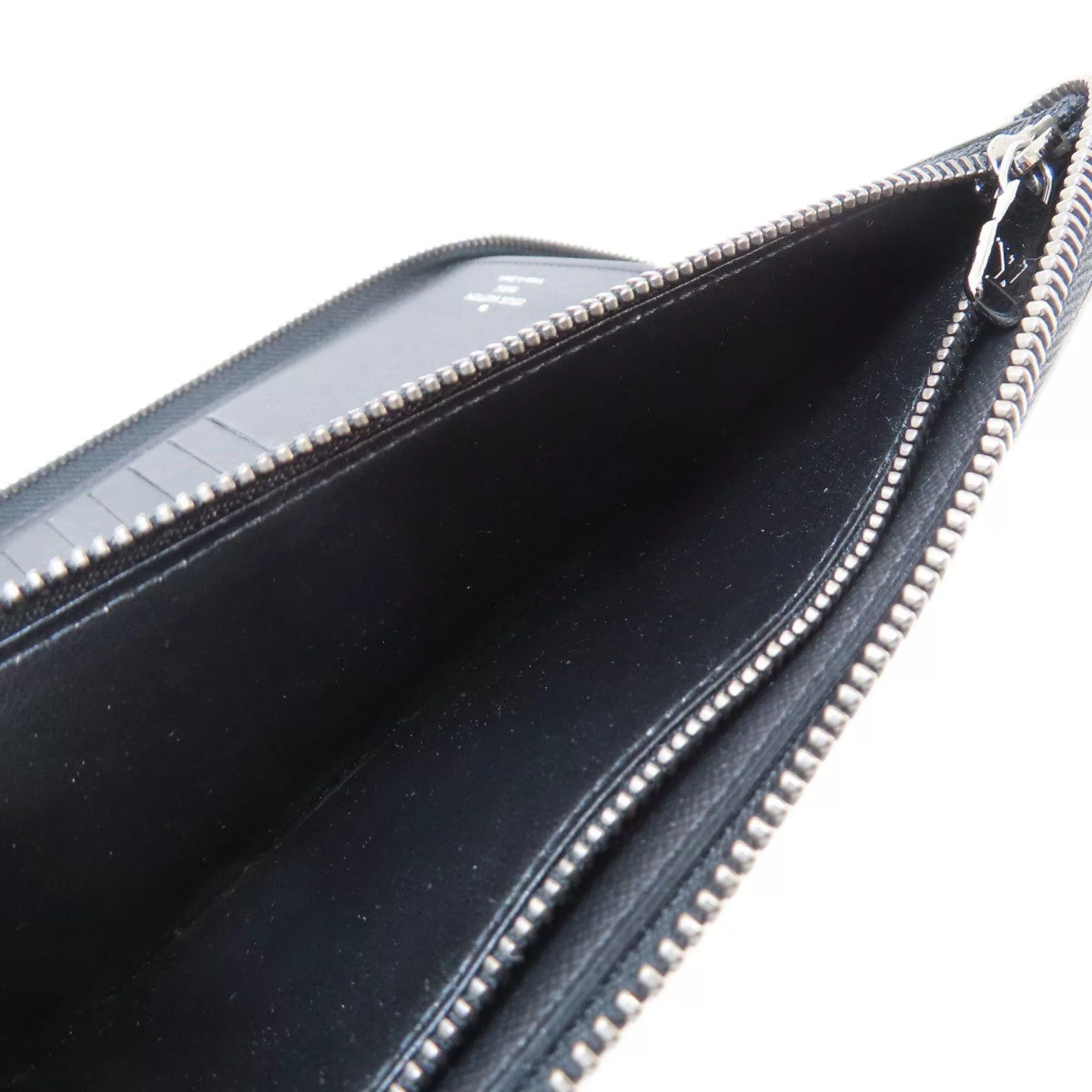 Louis Vuitton Wallets Louis Vuitton M62295 Zippy Wallet Vertical Long Monogram Eclipse Men's Black