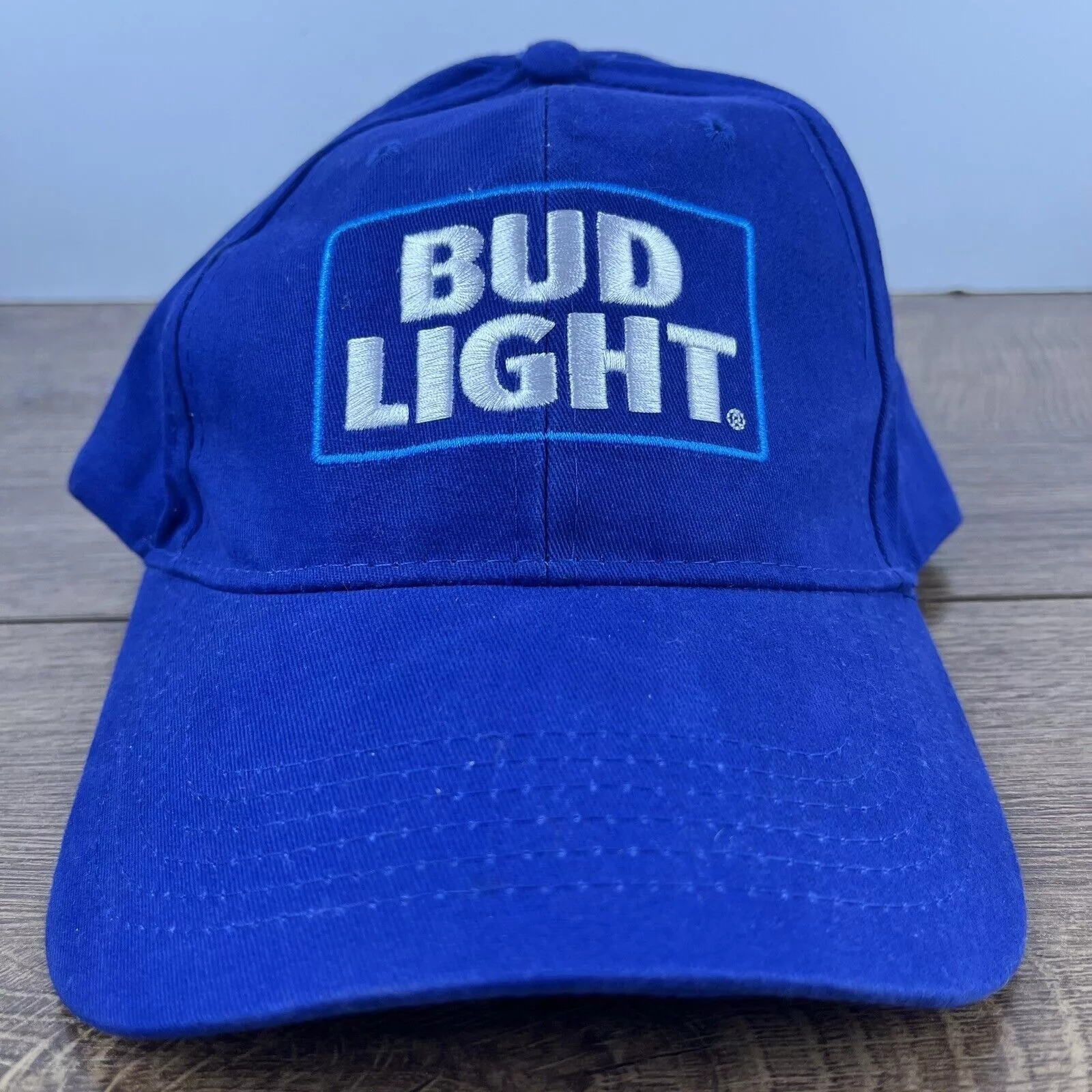 Other Hats Other Bud Light Hat Blue Adjustable Hat Blue Adult Size Bud Light
