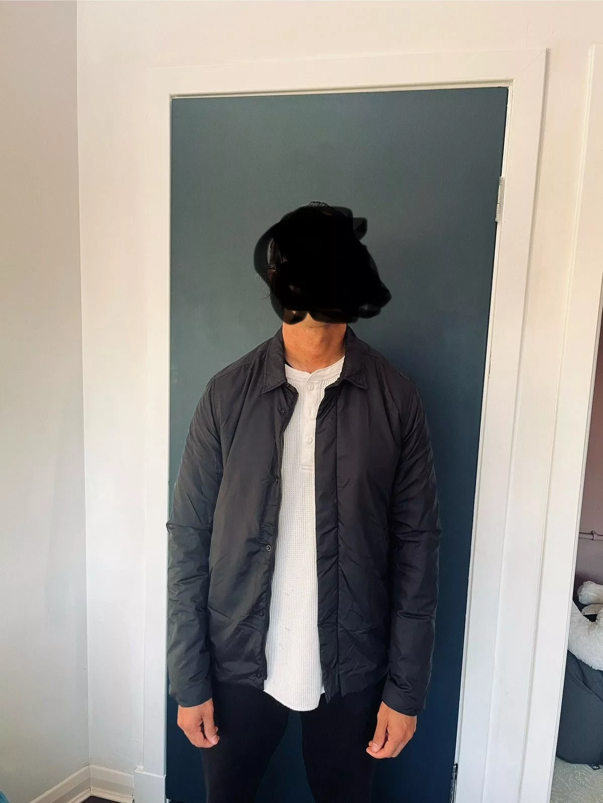 Acne Studios Light Jackets Acne Studios Acne Studio Nylon shirt jacket. Aw14 Black