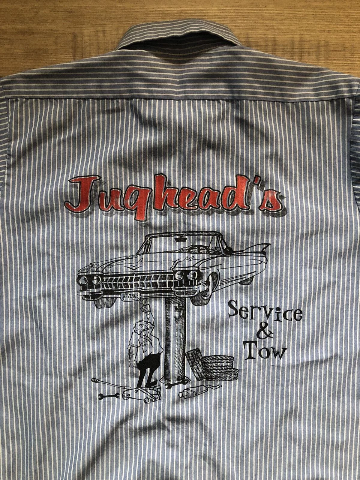 Band Tees Shirts Button Ups Band Tees × Vintage Jughead’s Revenge Blue