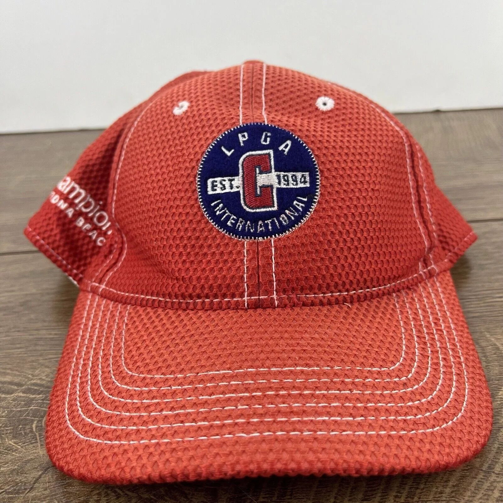 Other Hats Other LPGA International Hat Red Adjustable Hat Red Adult Size Hat