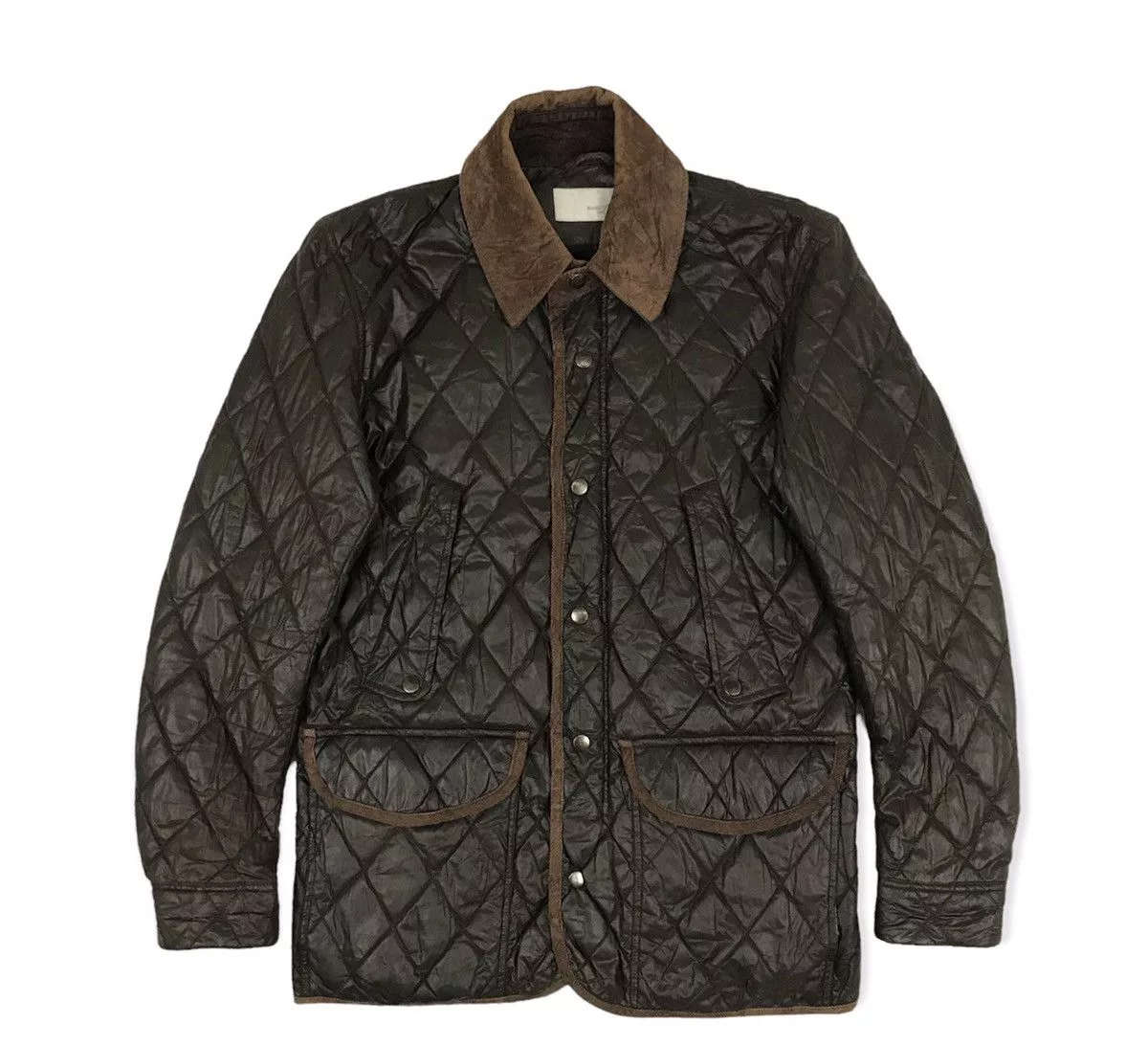 Beams Plus Light Jackets Beams Plus × Vintage Vintage Beams Light Quilted Jacket Brown